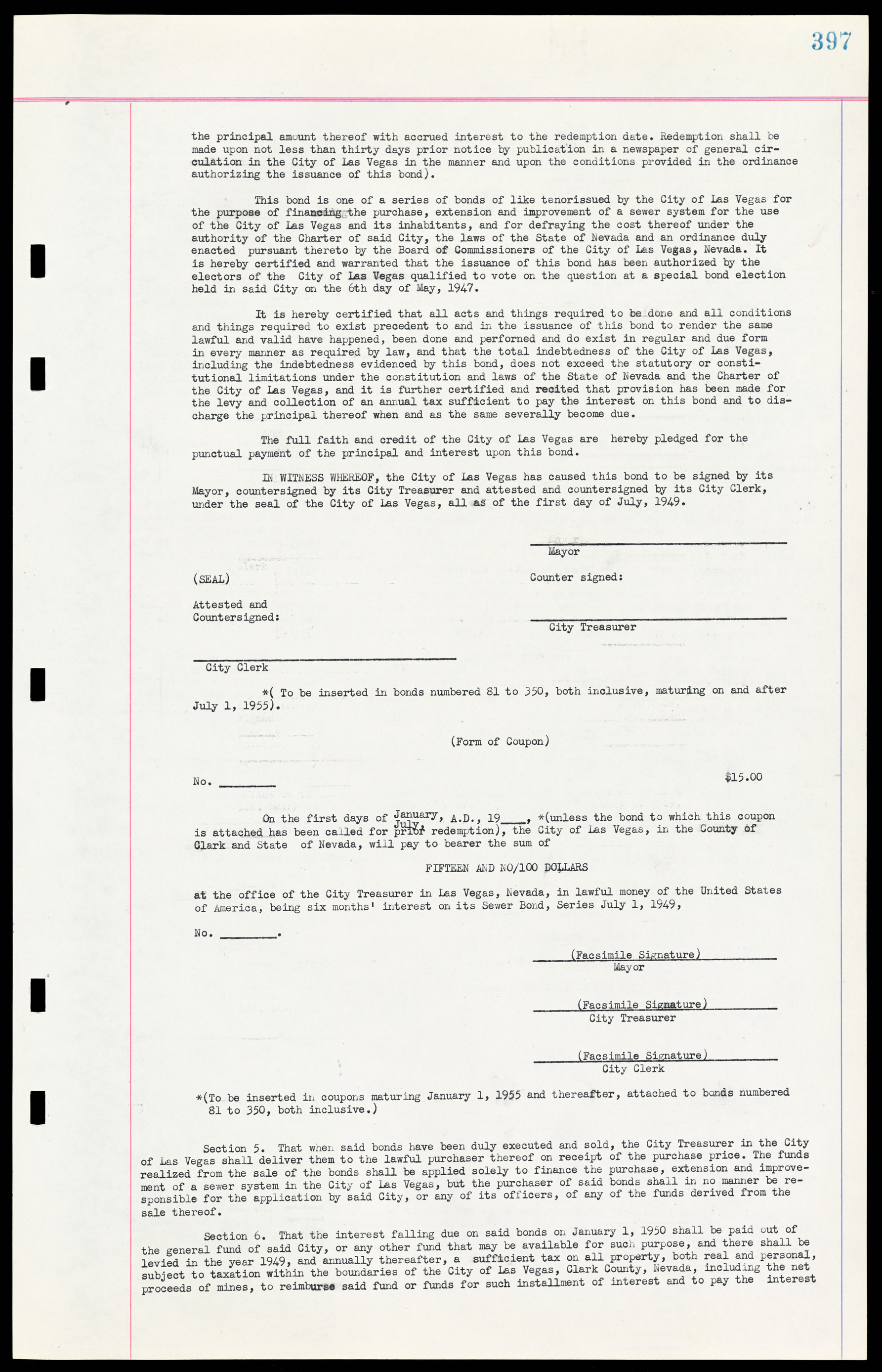 Las Vegas City Ordinances, March 31, 1933 to October 25, 1950, lvc000014-426
