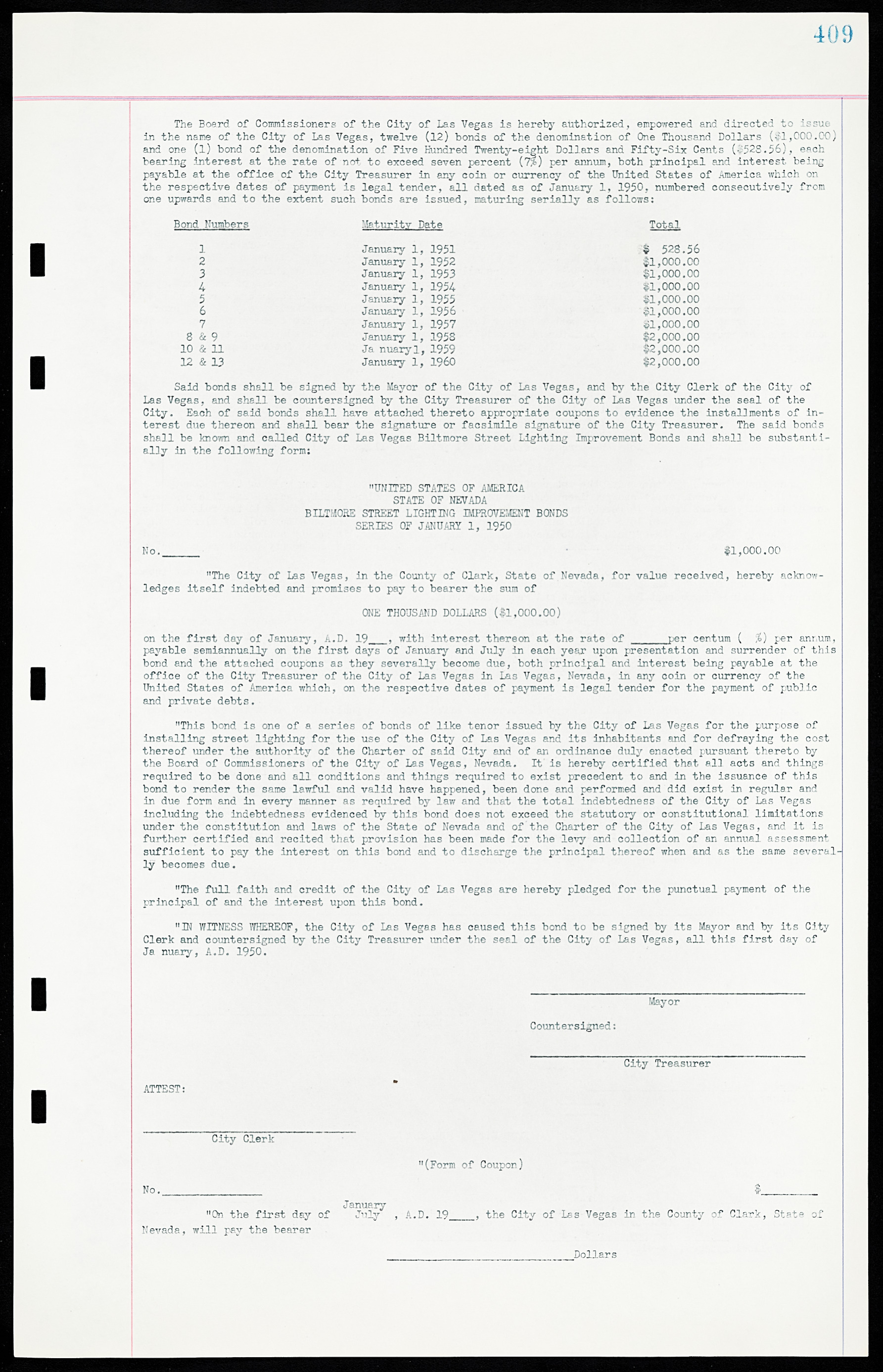 Las Vegas City Ordinances, March 31, 1933 to October 25, 1950, lvc000014-438