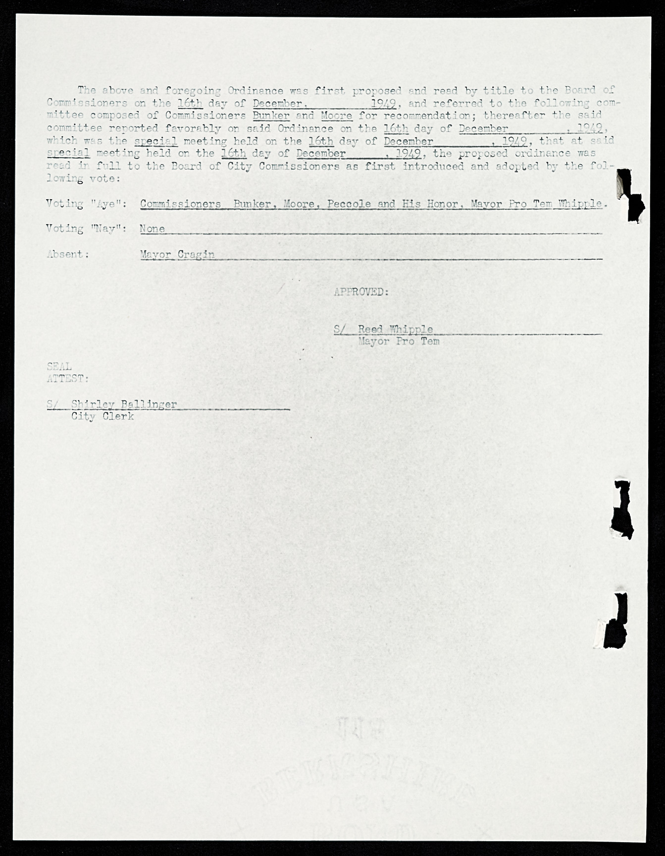 Las Vegas City Ordinances, March 31, 1933 to October 25, 1950, lvc000014-446