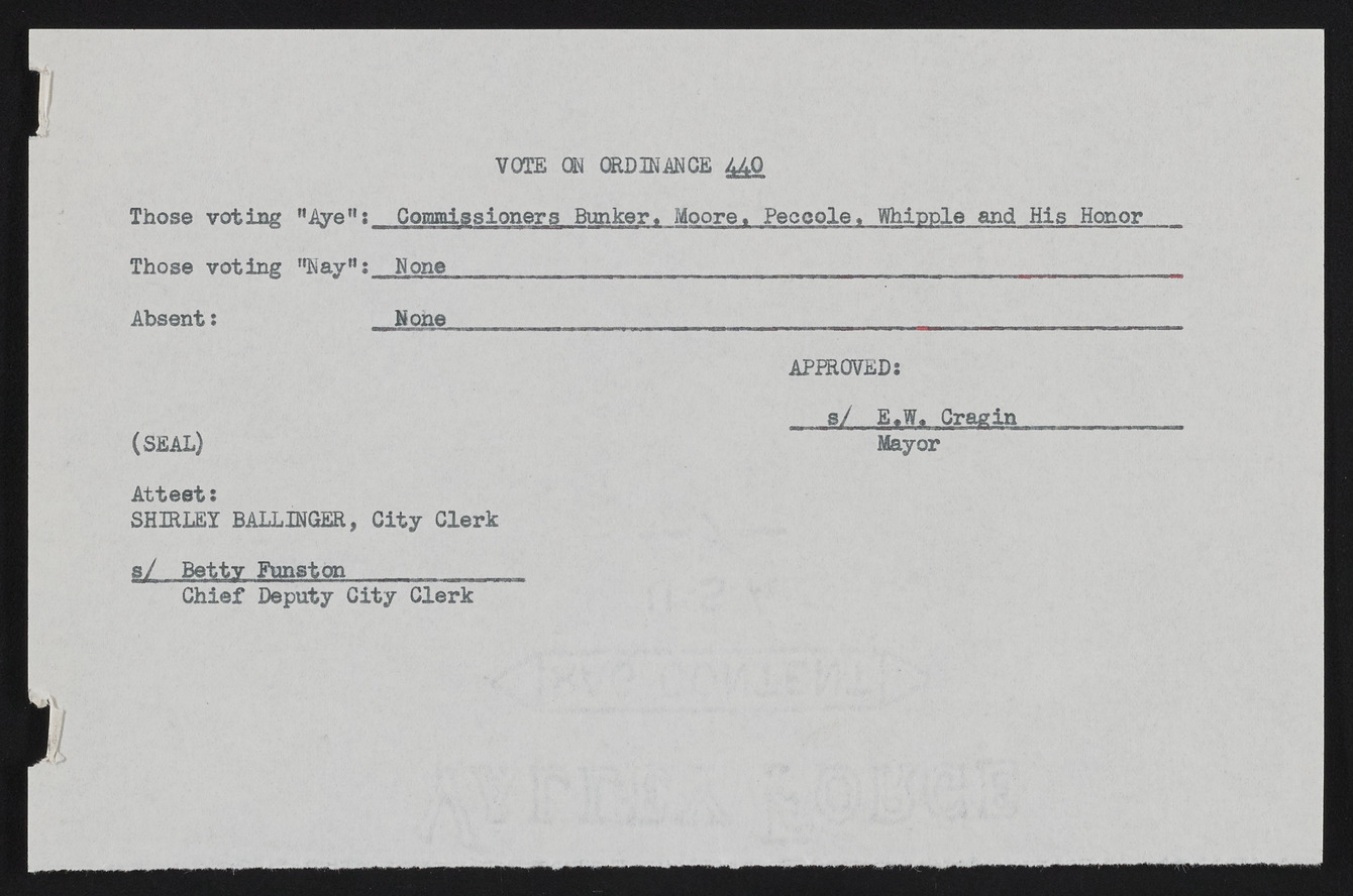 Las Vegas City Ordinances, November 13, 1950 to August 6, 1958, lvc000015-17