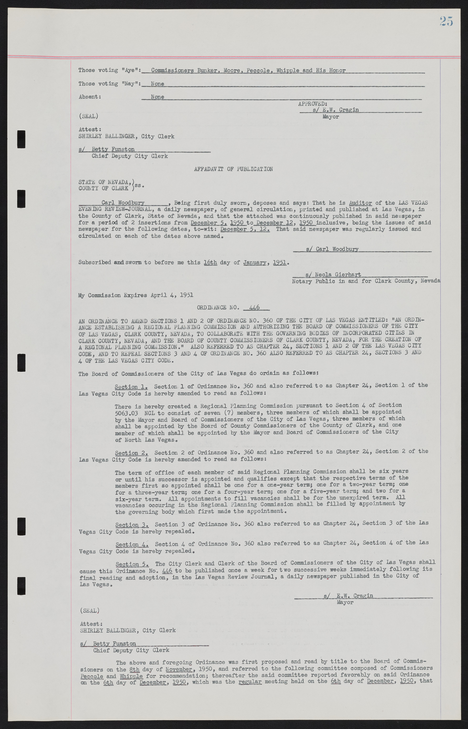 Las Vegas City Ordinances, November 13, 1950 to August 6, 1958, lvc000015-33