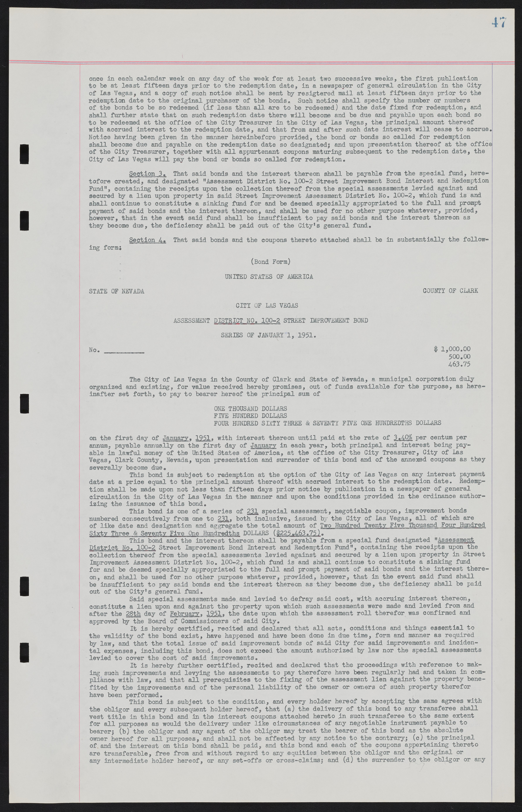 Las Vegas City Ordinances, November 13, 1950 to August 6, 1958, lvc000015-55