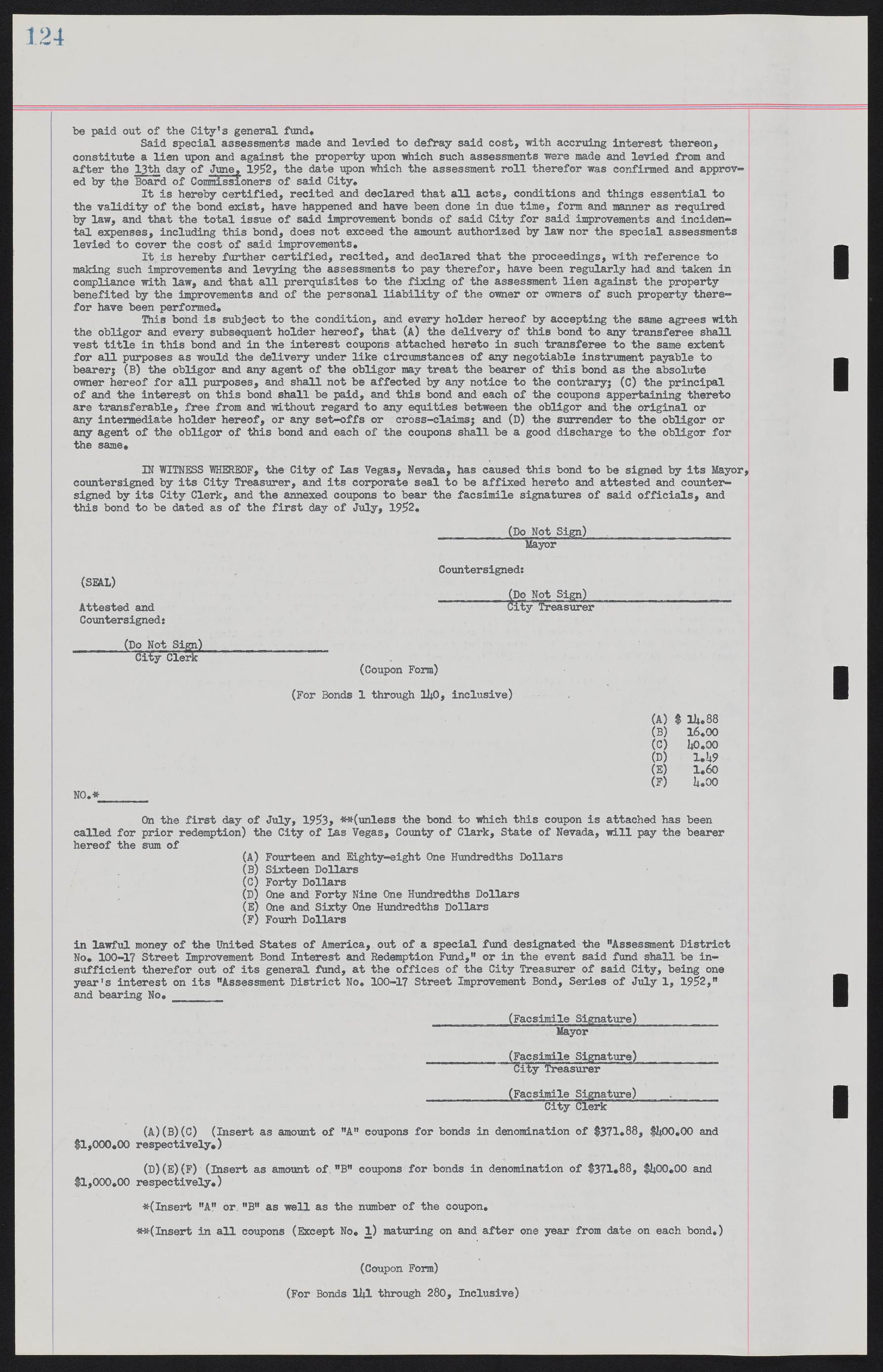Las Vegas City Ordinances, November 13, 1950 to August 6, 1958, lvc000015-132
