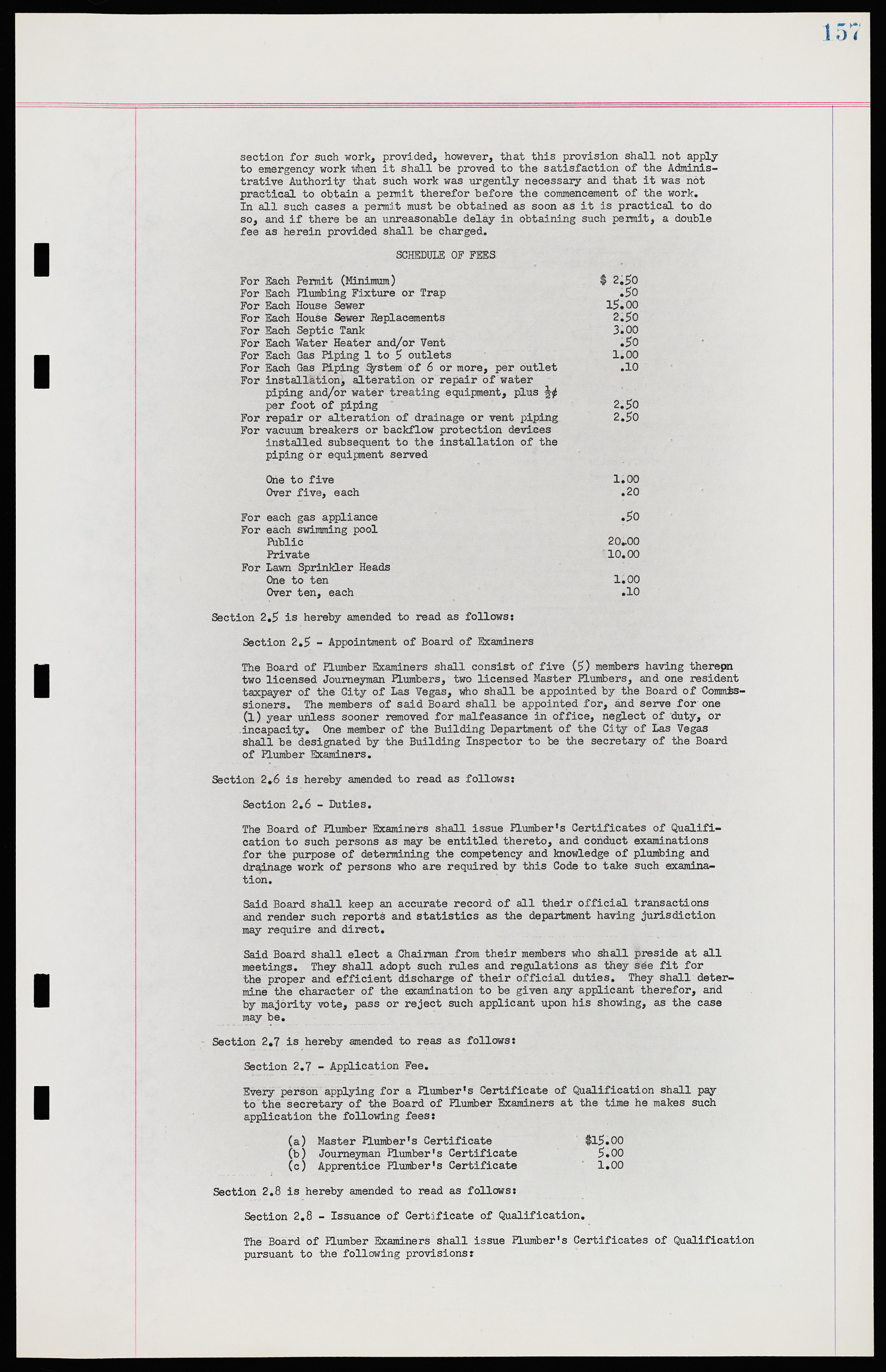 Las Vegas City Ordinances, November 13, 1950 to August 6, 1958, lvc000015-165