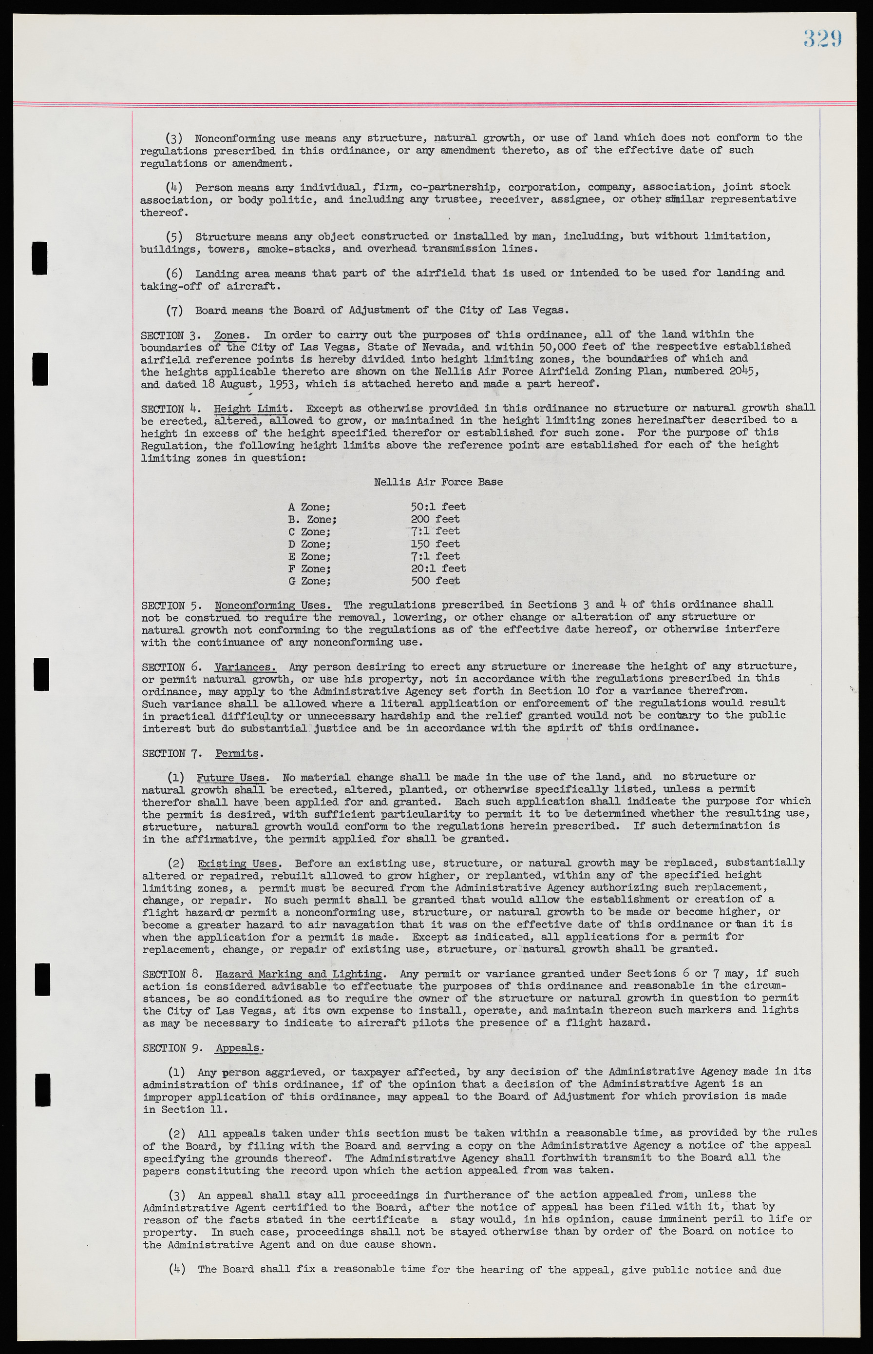 Las Vegas City Ordinances, November 13, 1950 to August 6, 1958, lvc000015-337