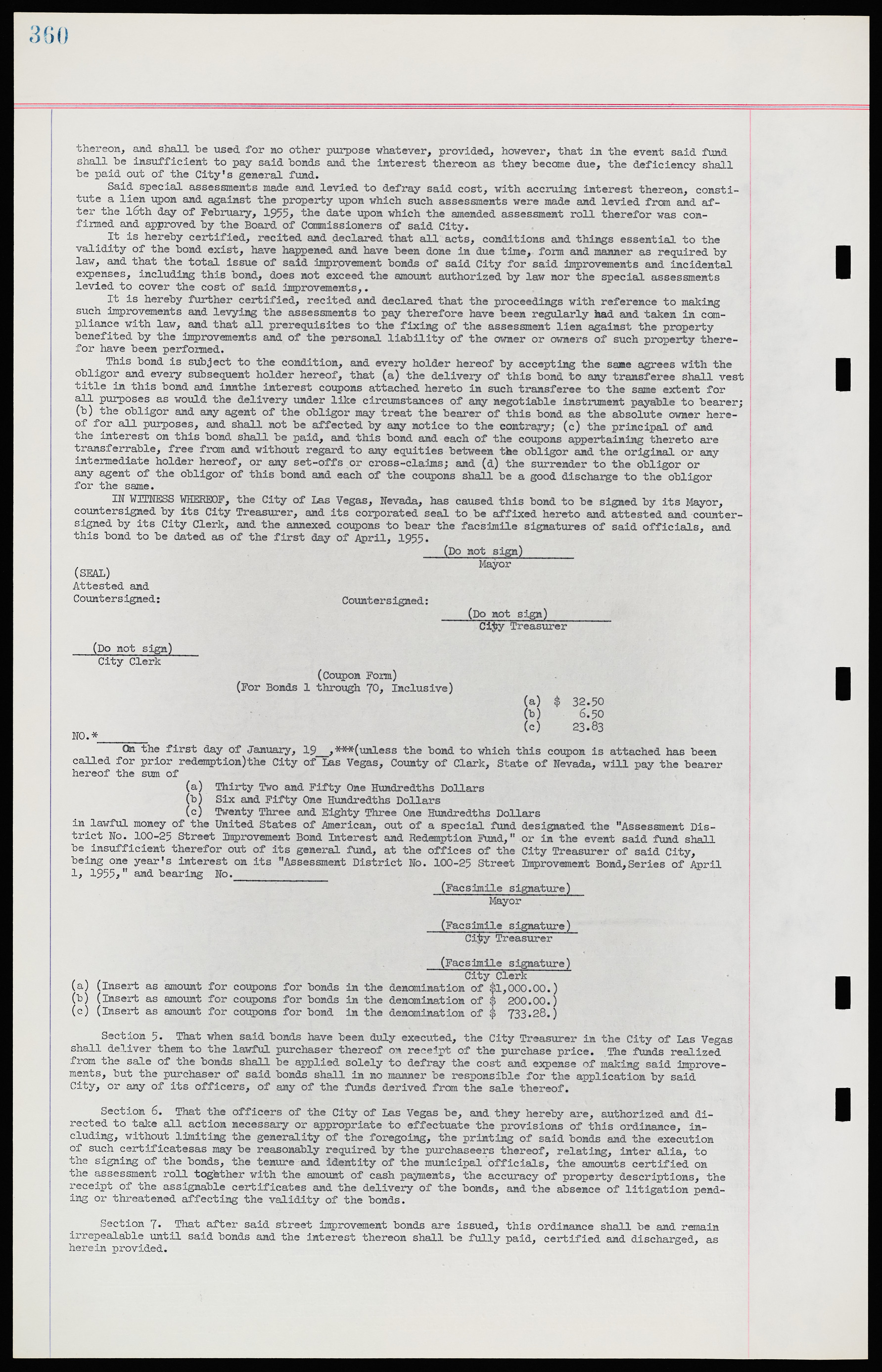 Las Vegas City Ordinances, November 13, 1950 to August 6, 1958, lvc000015-368