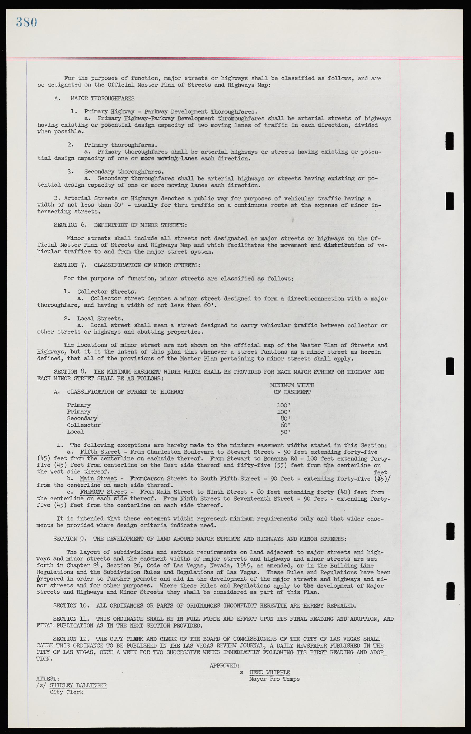 Las Vegas City Ordinances, November 13, 1950 to August 6, 1958, lvc000015-388