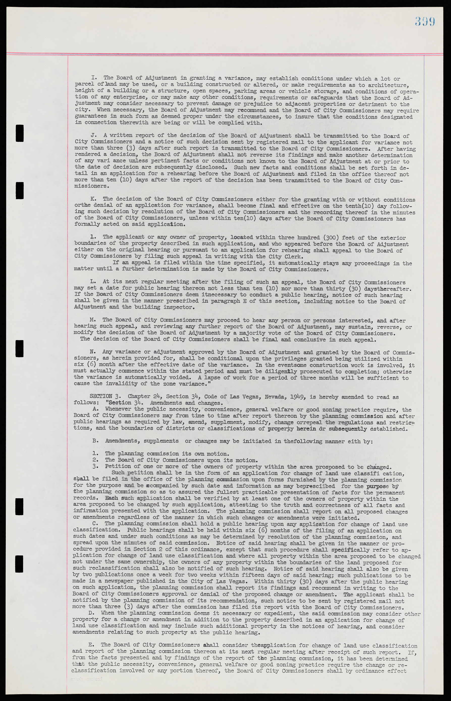 Las Vegas City Ordinances, November 13, 1950 to August 6, 1958, lvc000015-407