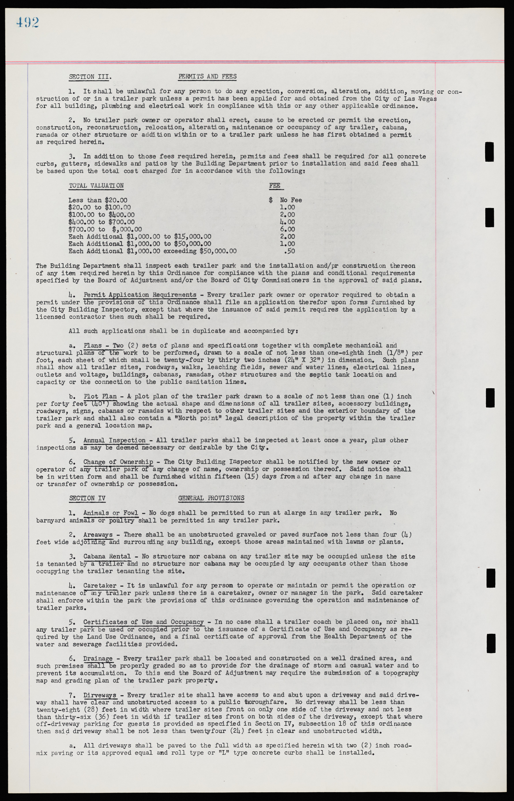 Las Vegas City Ordinances, November 13, 1950 to August 6, 1958, lvc000015-500
