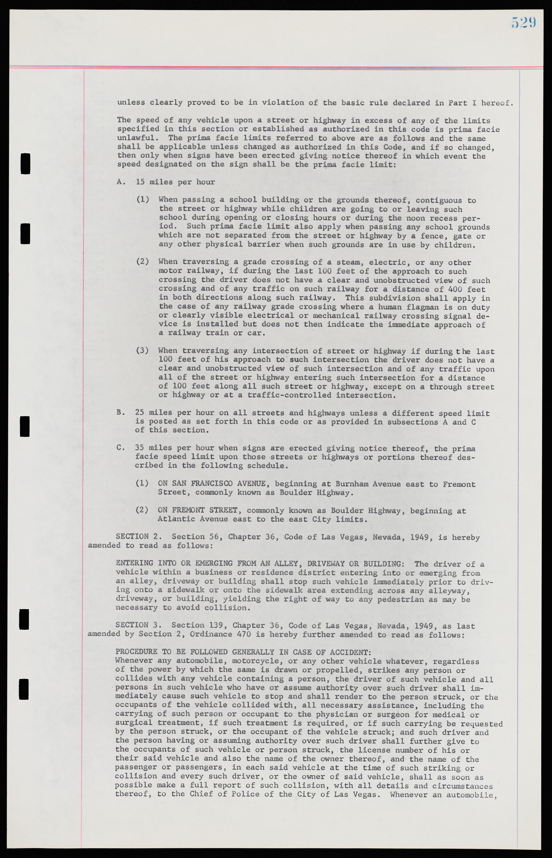 Las Vegas City Ordinances, November 13, 1950 to August 6, 1958, lvc000015-537