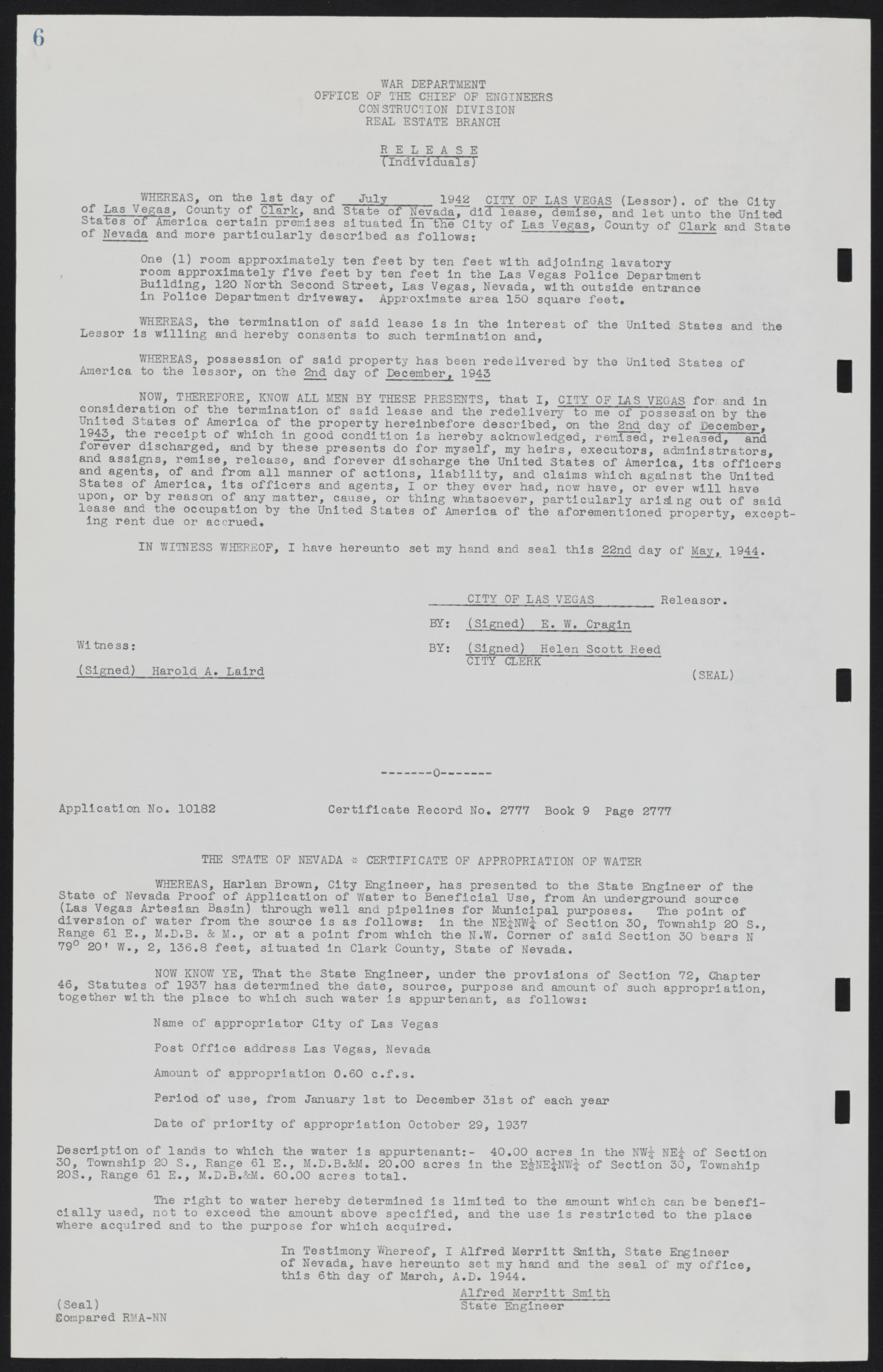 Las Vegas City Commission Legal Documents, February 29, 1944 to February 21, 1945, lvc000016-14