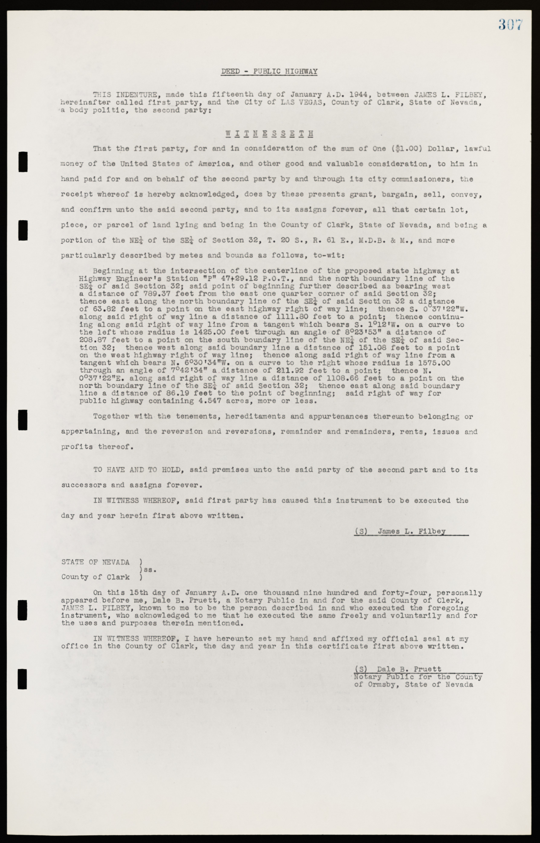 Las Vegas City Commission Legal Documents, February 29, 1944 to February 21, 1945, lvc000016-70