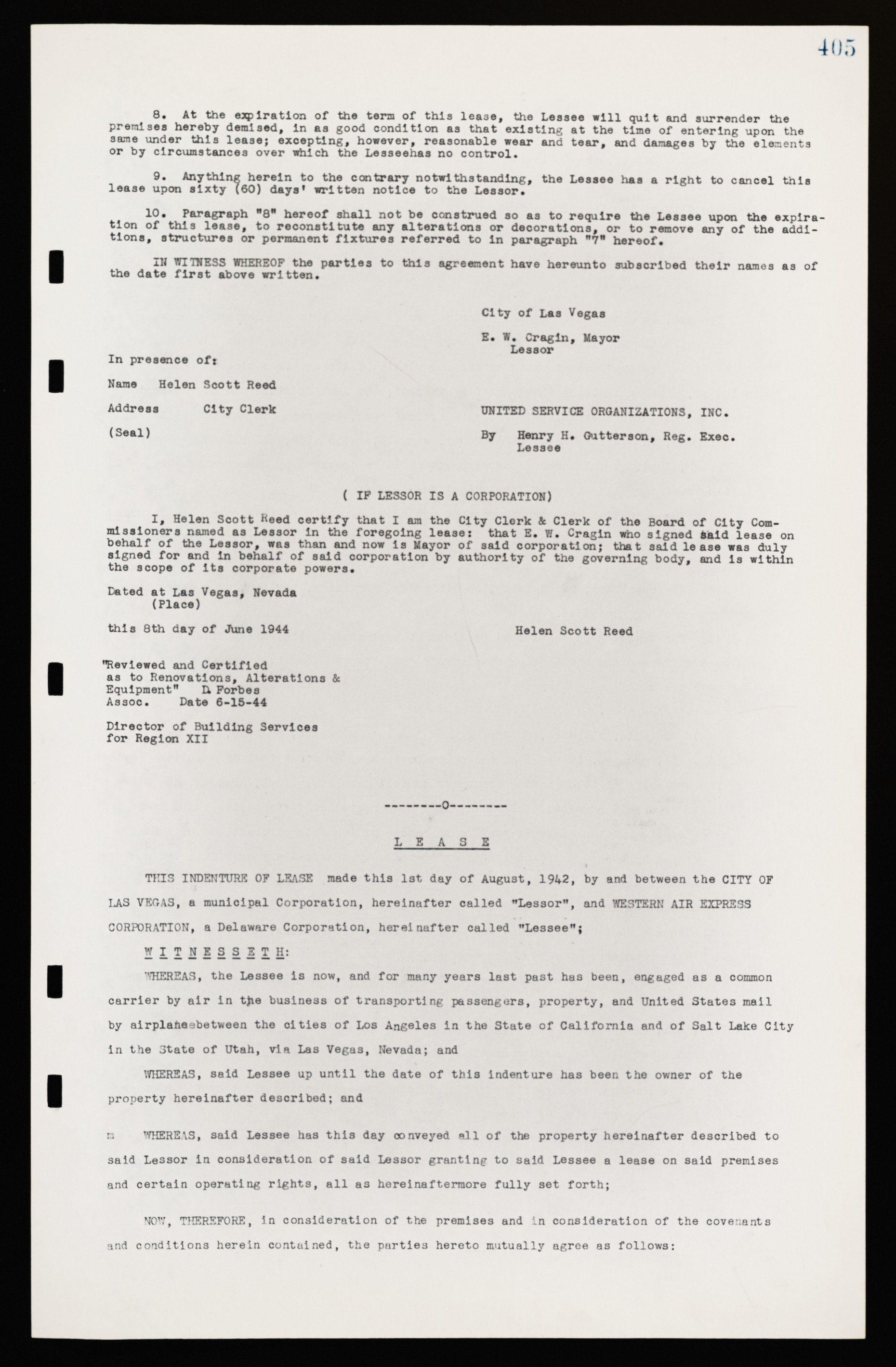 Las Vegas City Commission Legal Documents, February 29, 1944 to February 21, 1945, lvc000016-98