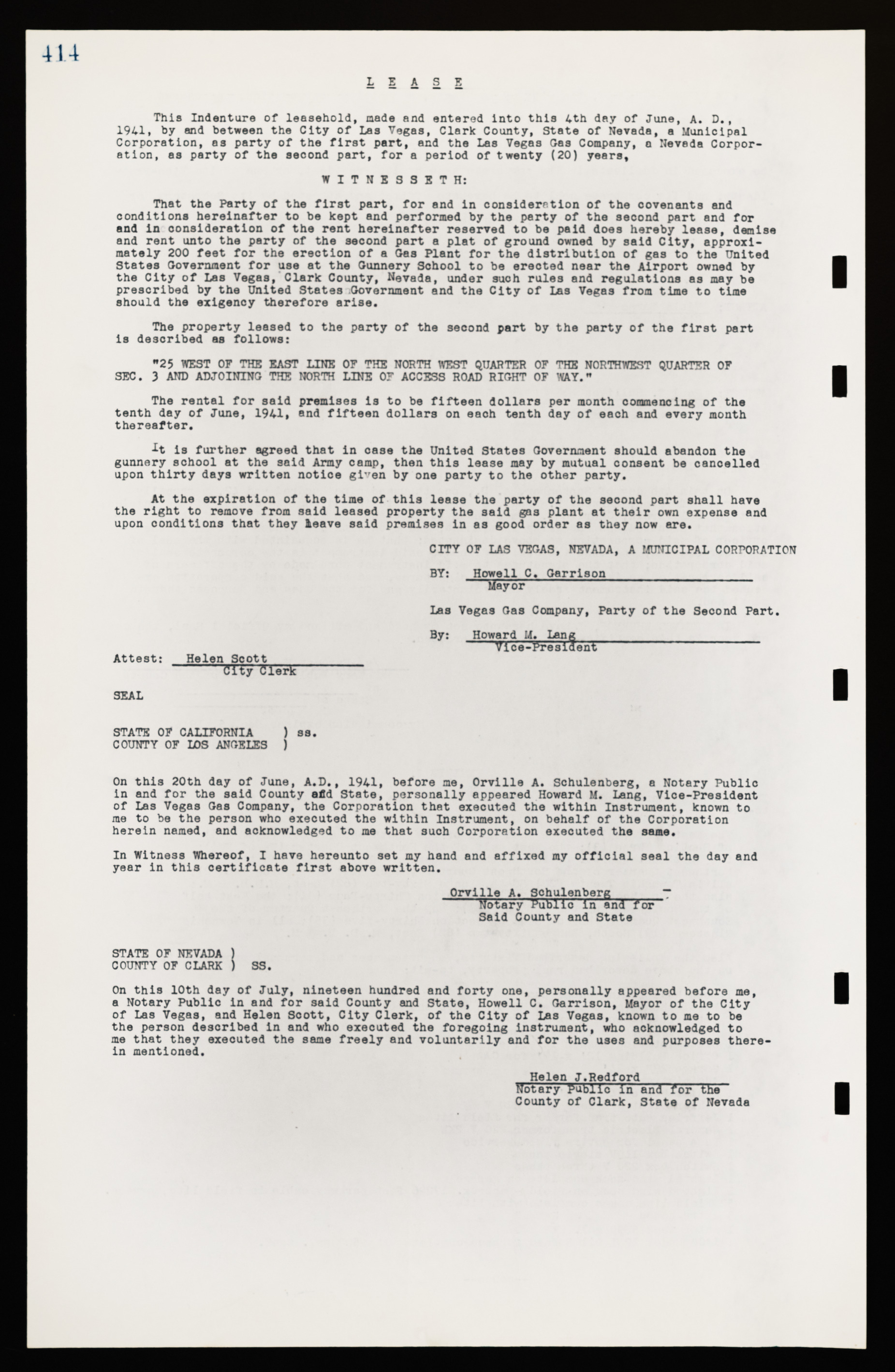 Las Vegas City Commission Legal Documents, February 29, 1944 to February 21, 1945, lvc000016-107