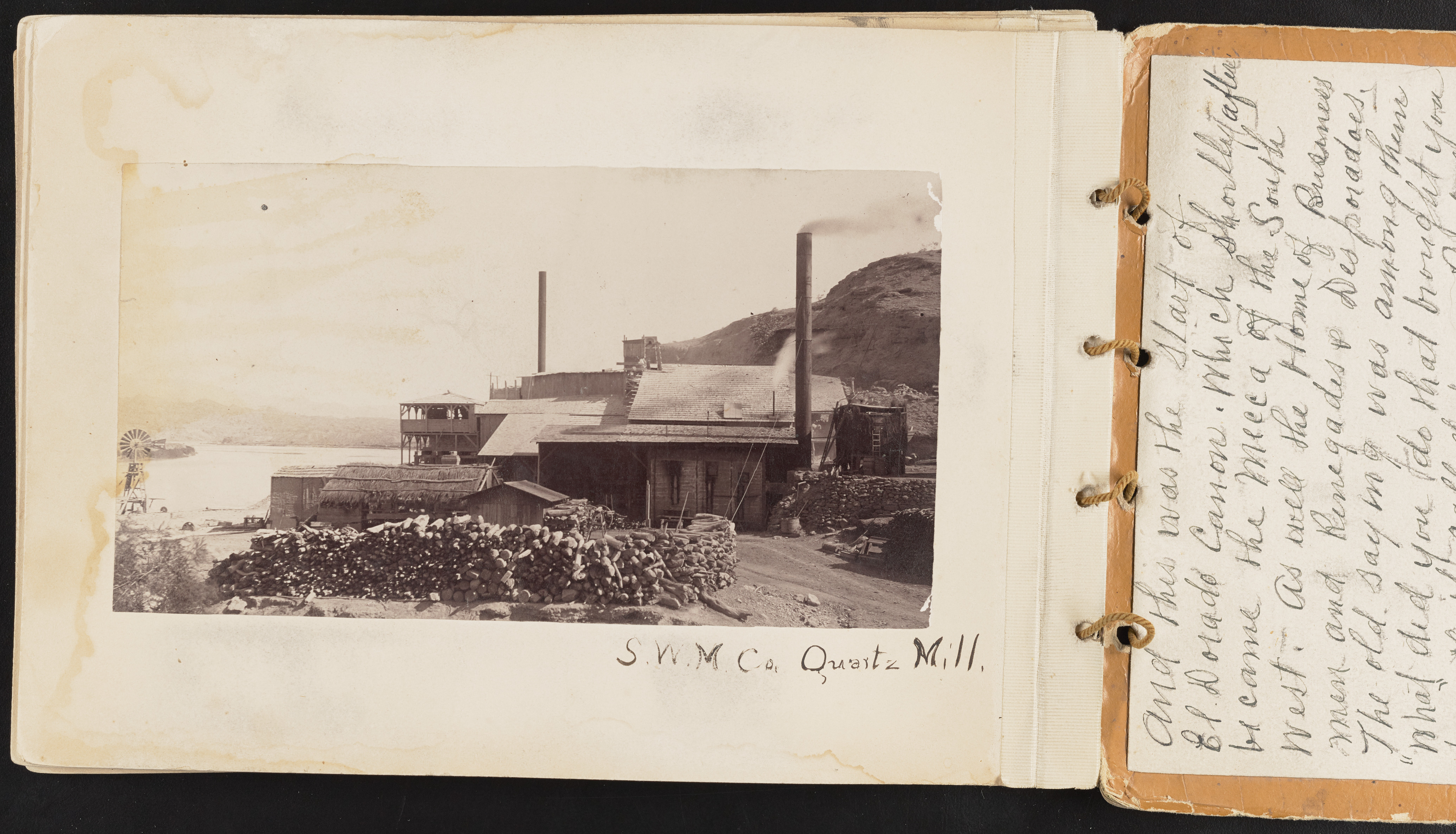 S. W. M. Co. Quartz Mill.