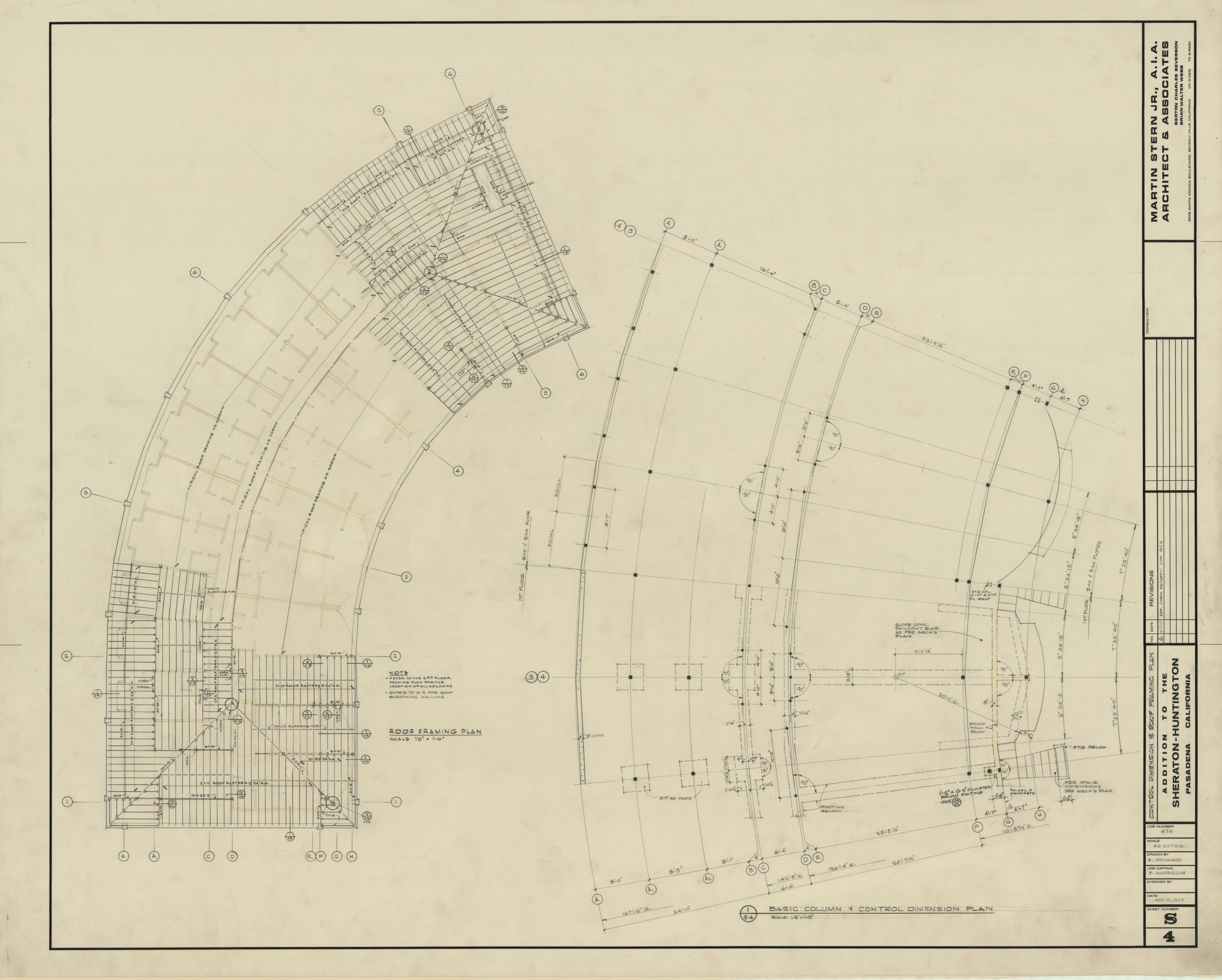 Huntington addition, architectural, electrical, mechanical, and plumbing: architectural drawings, image 018