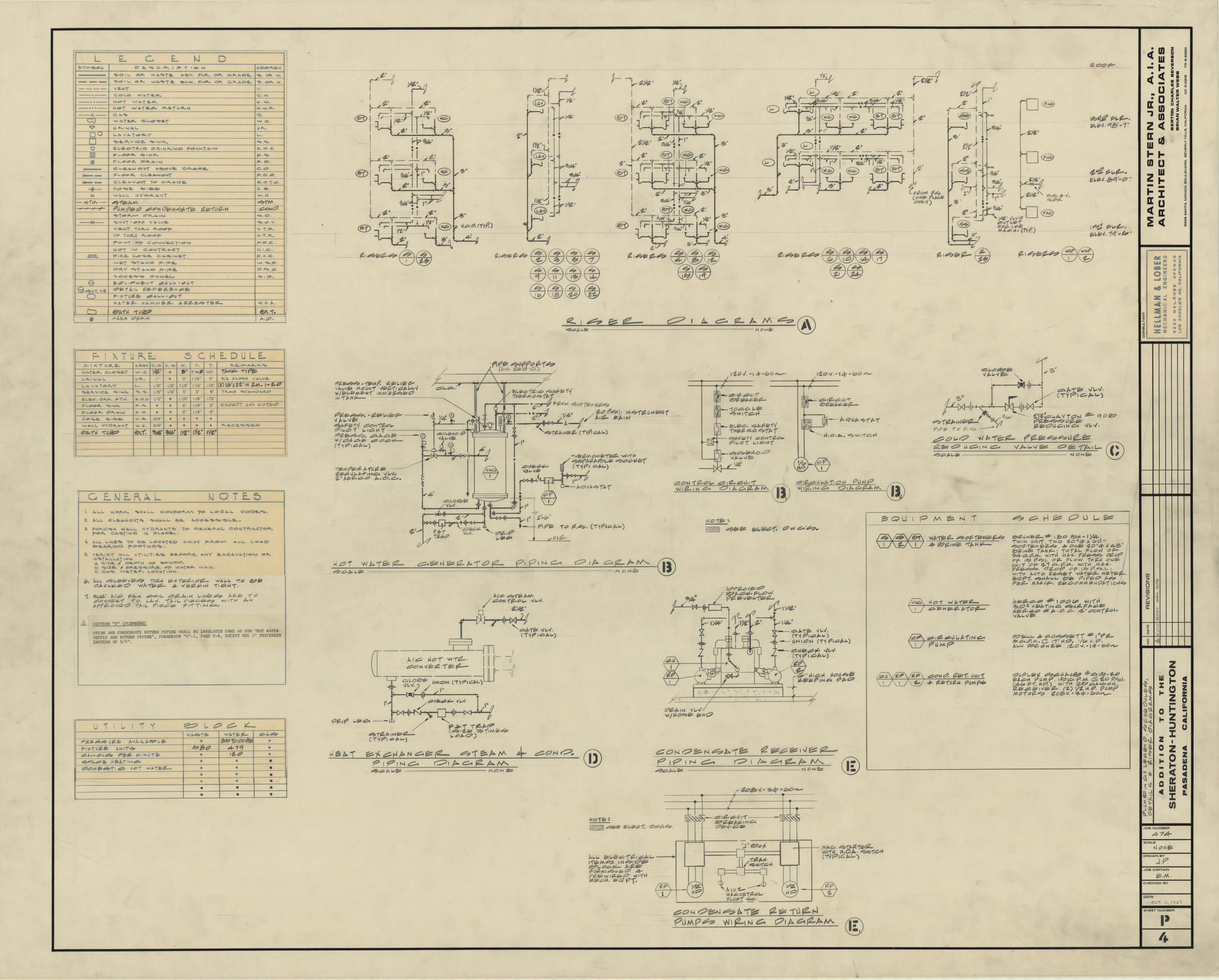 Huntington addition, architectural, electrical, mechanical, and plumbing: architectural drawings, image 027
