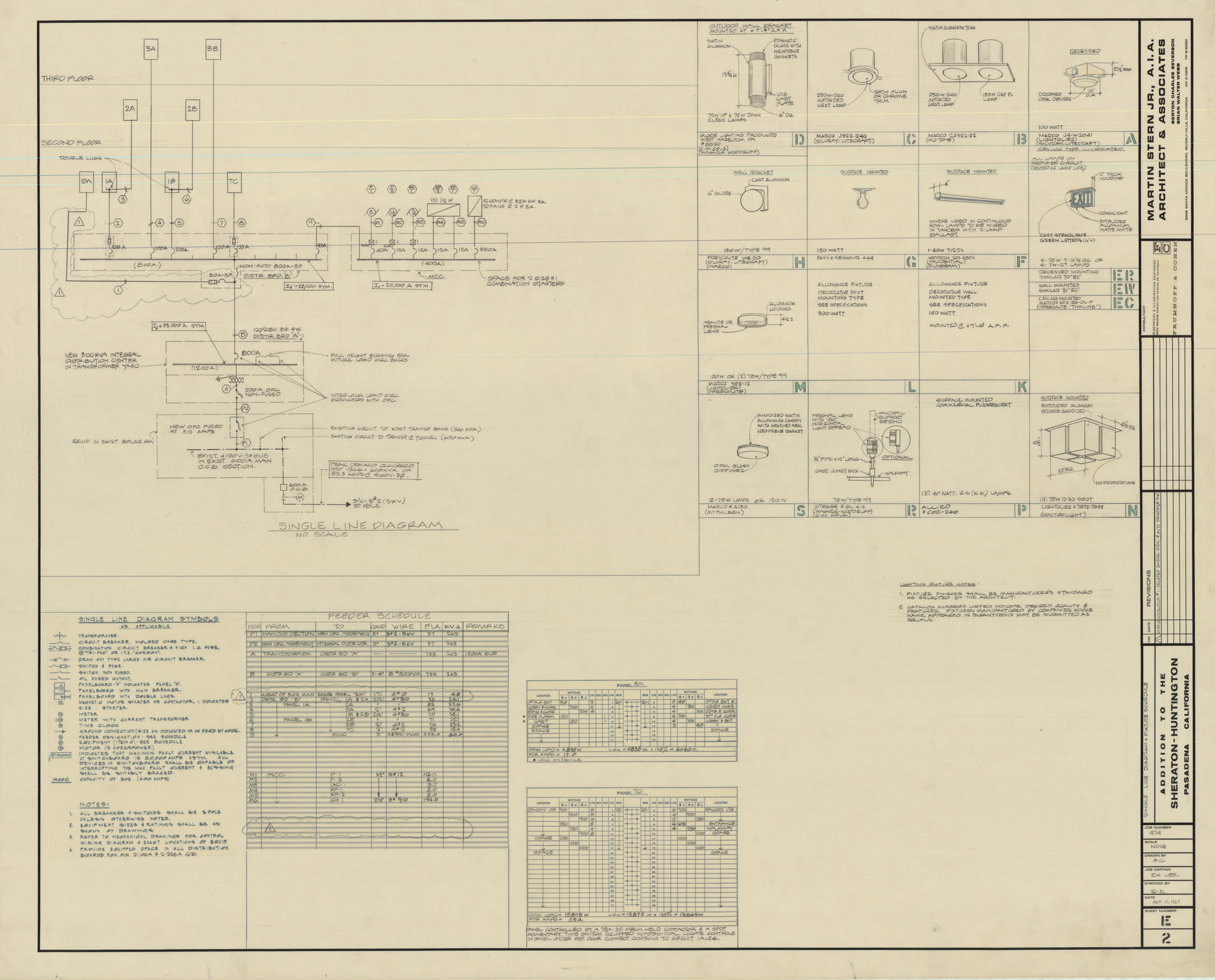 Huntington addition, architectural, electrical, mechanical, and plumbing: architectural drawings, image 029