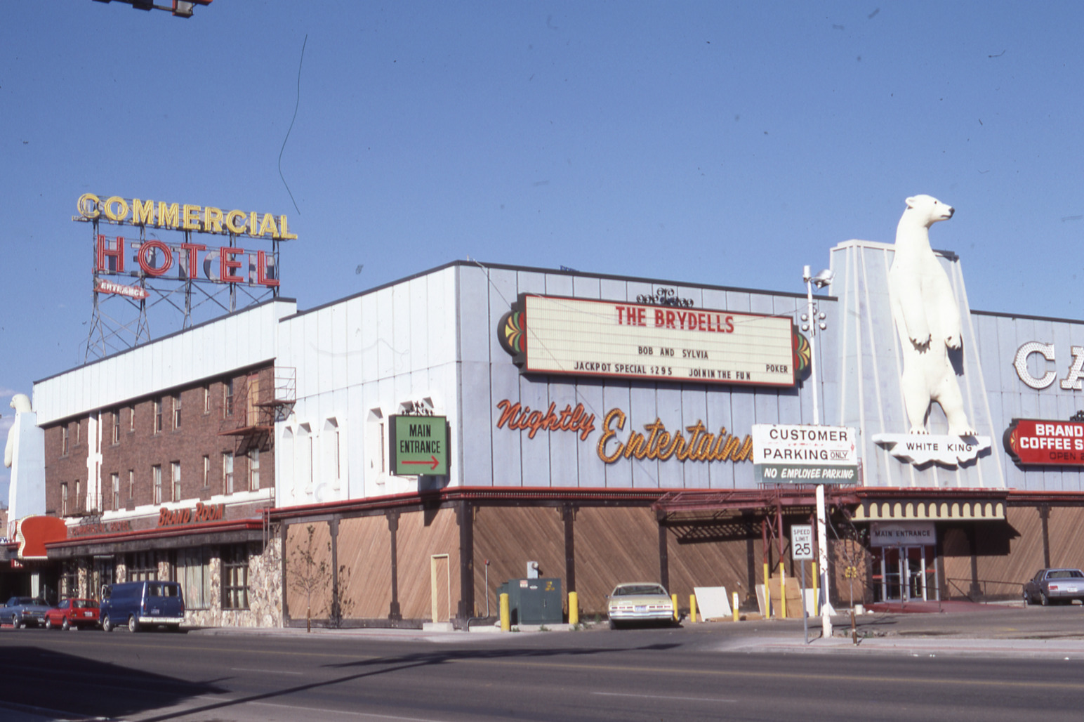 The Commercial Hotel roof mounted, fascia, and lettering signs, Elko, Nevada: photographic print
