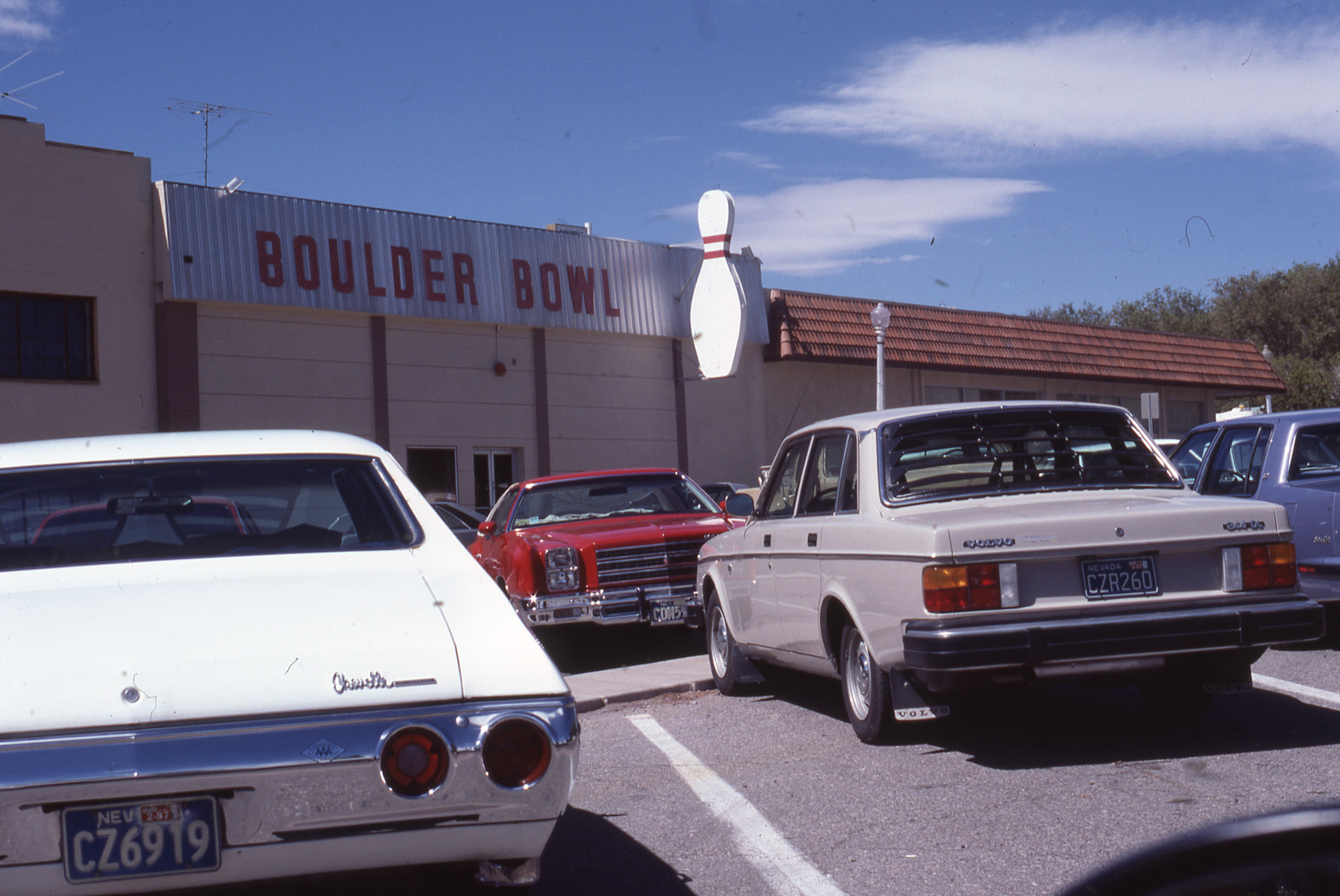 Boulder Bowl lettering sign, Boulder City, Nevada: photographic print