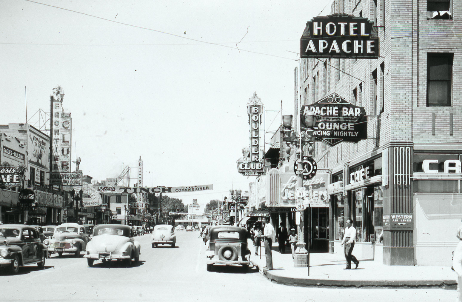 Neon signs along Fremont Street, Las Vegas, Nevada: photographic print
