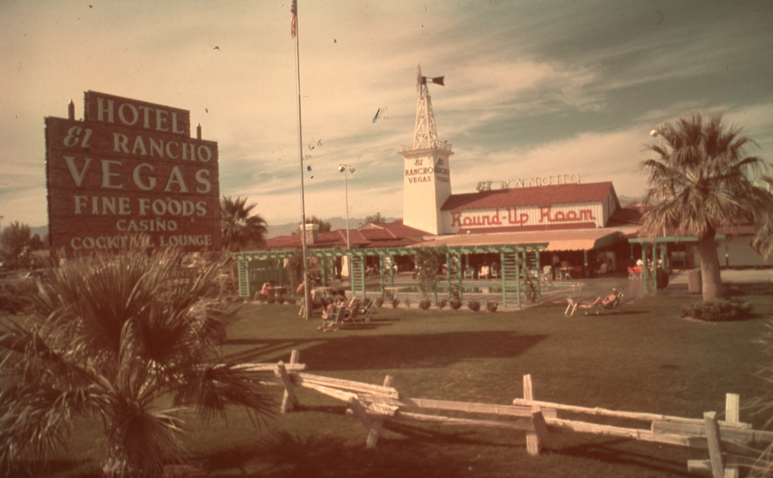 El Rancho monument signs, Las Vegas, Nevada: photographic print