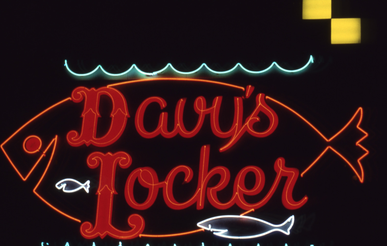 Davy's Locker sign, Las Vegas, Nevada: photographic print