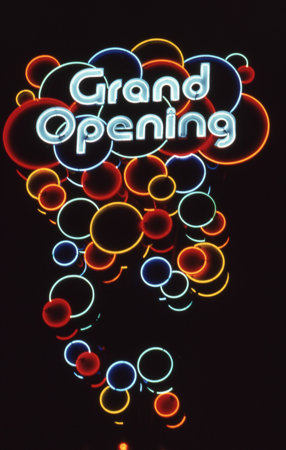 Grand Opening sign, Las Vegas, Nevada: photographic print