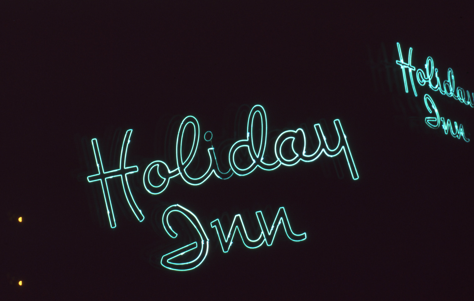 Holiday Inn lettering signs, Las Vegas, Nevada: photographic print