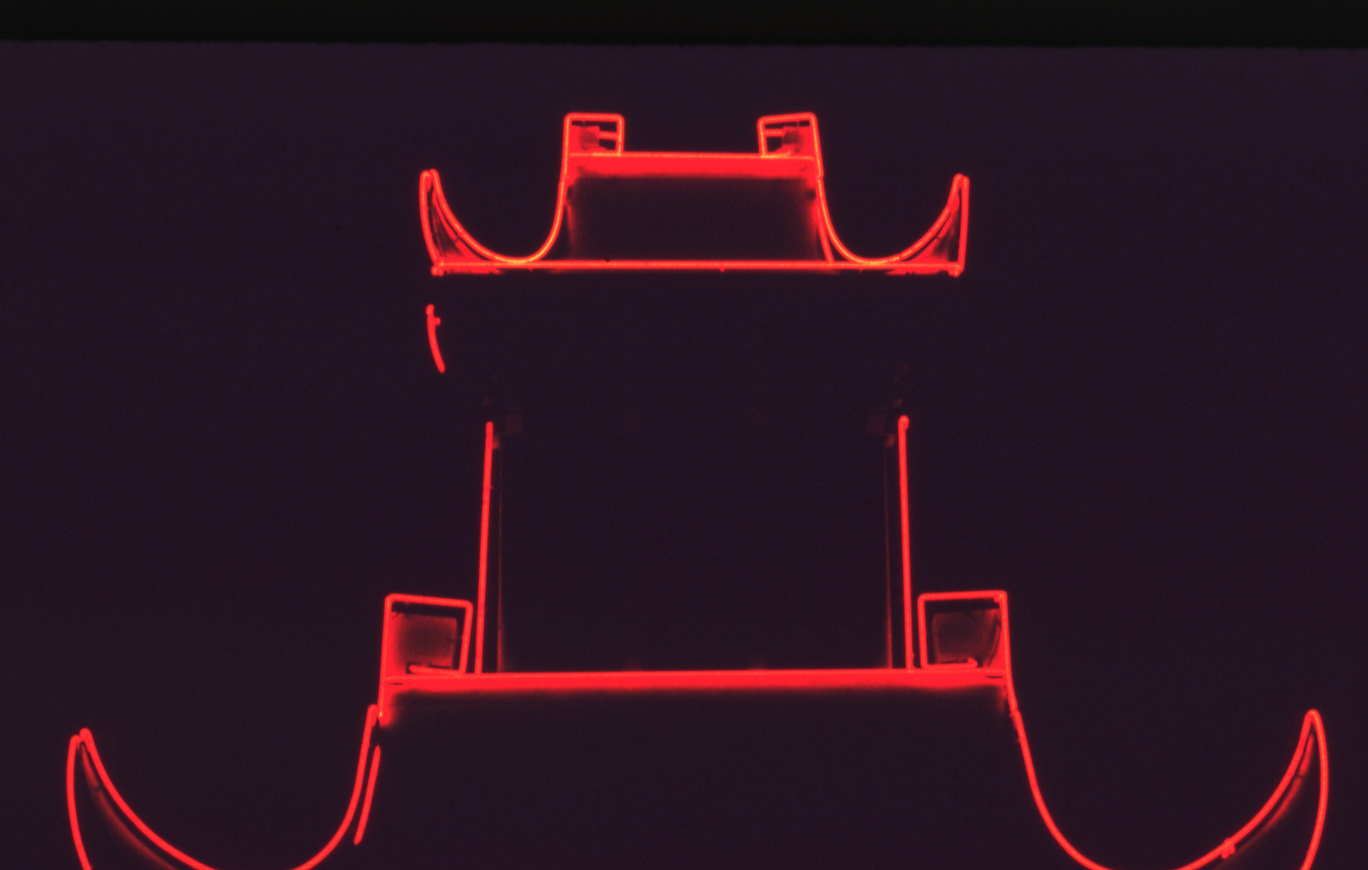 Chinese restaurant outline, Las Vegas, Nevada: photographic print