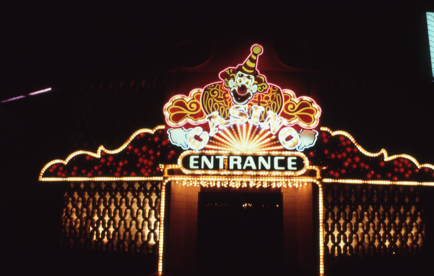 Circus Circus monument, roof mounted, and wall signs, Las Vegas, Nevada: photographic print