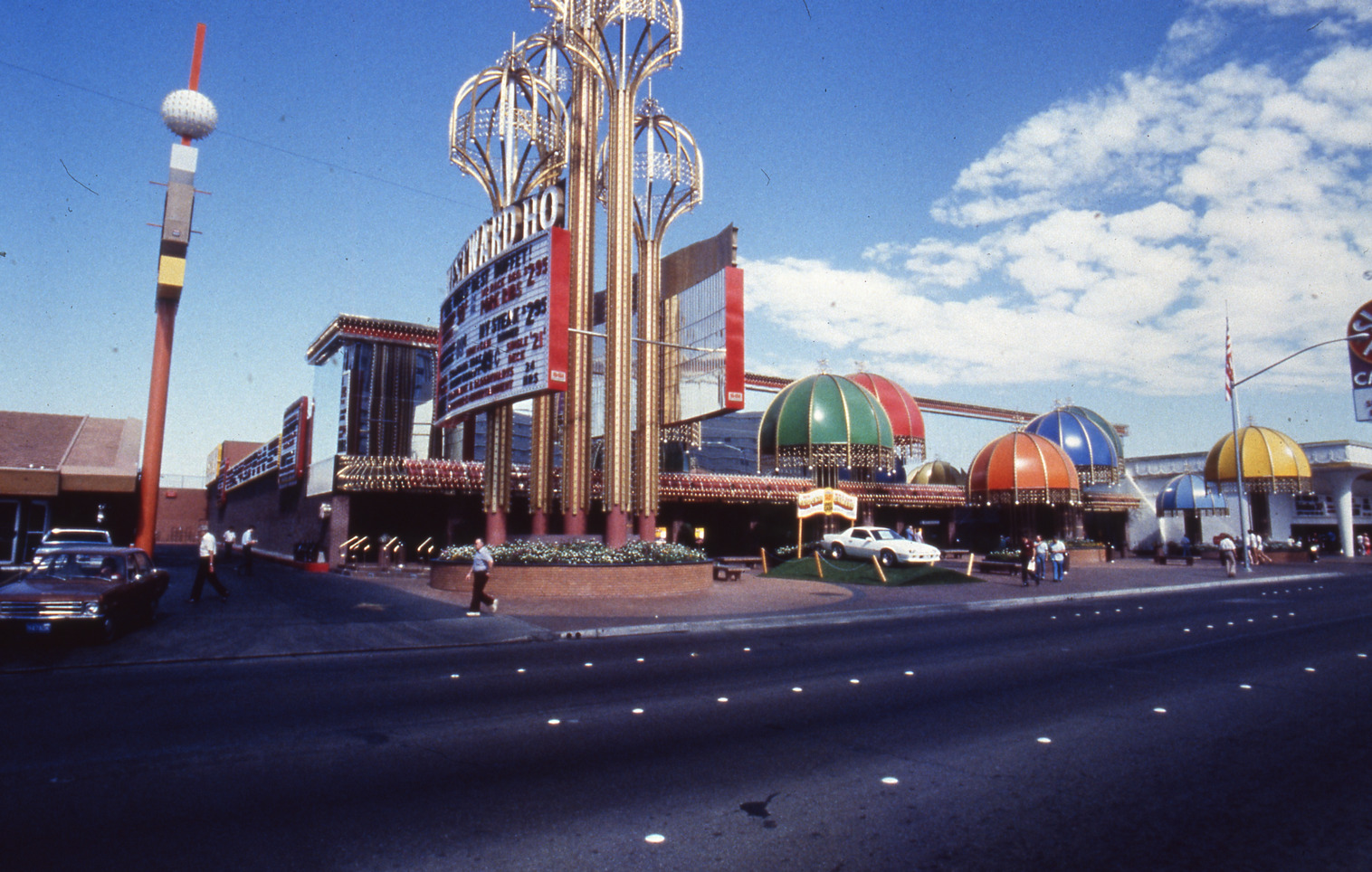Westward Ho Hotel and Casino sign, Las Vegas, Nevada: photographic print