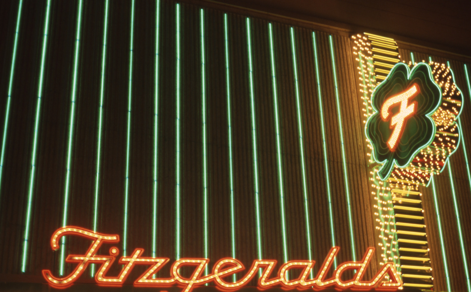 Fitzgerald's Club wall signs, Reno, Nevada: photographic print
