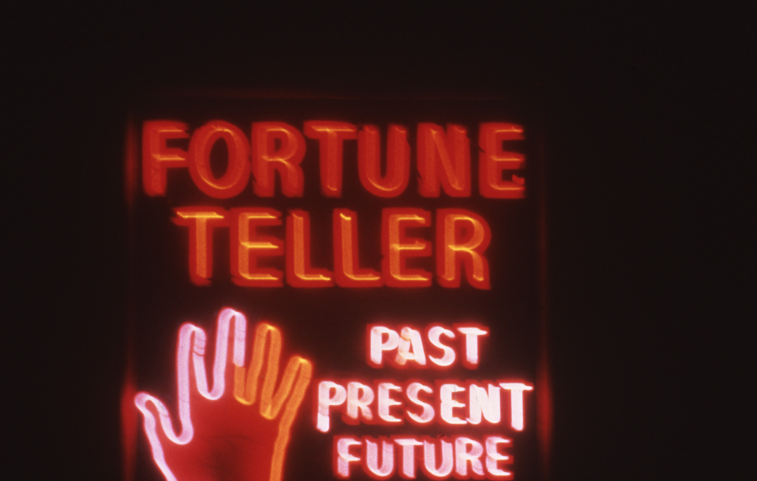 Fortune Teller mounted sign, Reno, Nevada: photographic print