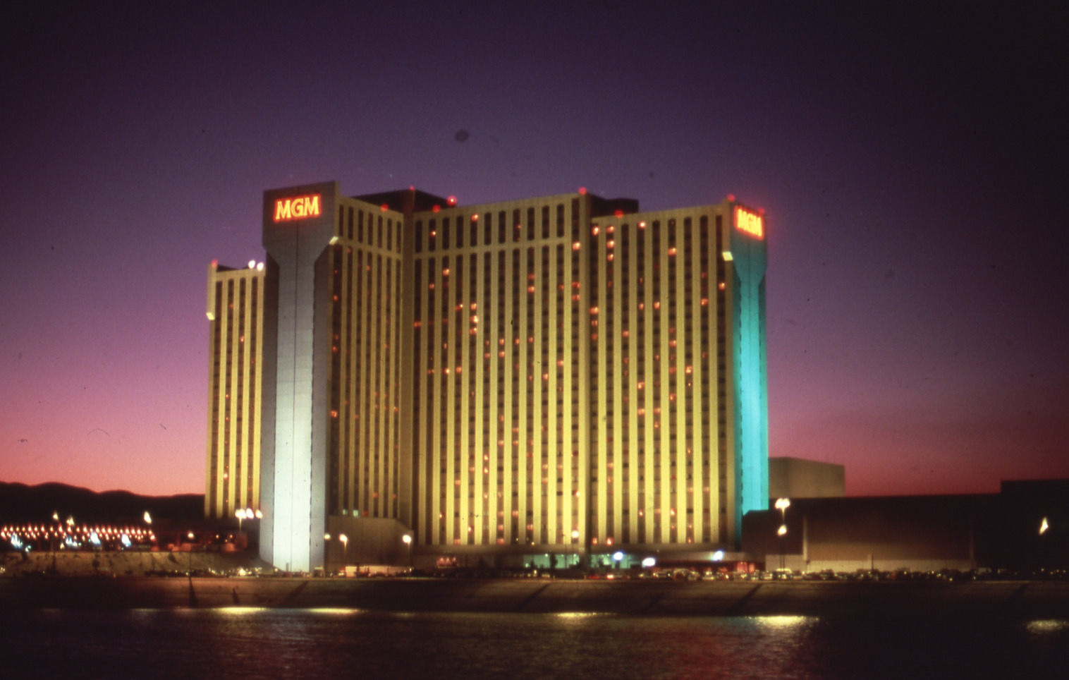 MGM Grand Hotel wall signs, Reno, Nevada: photographic print