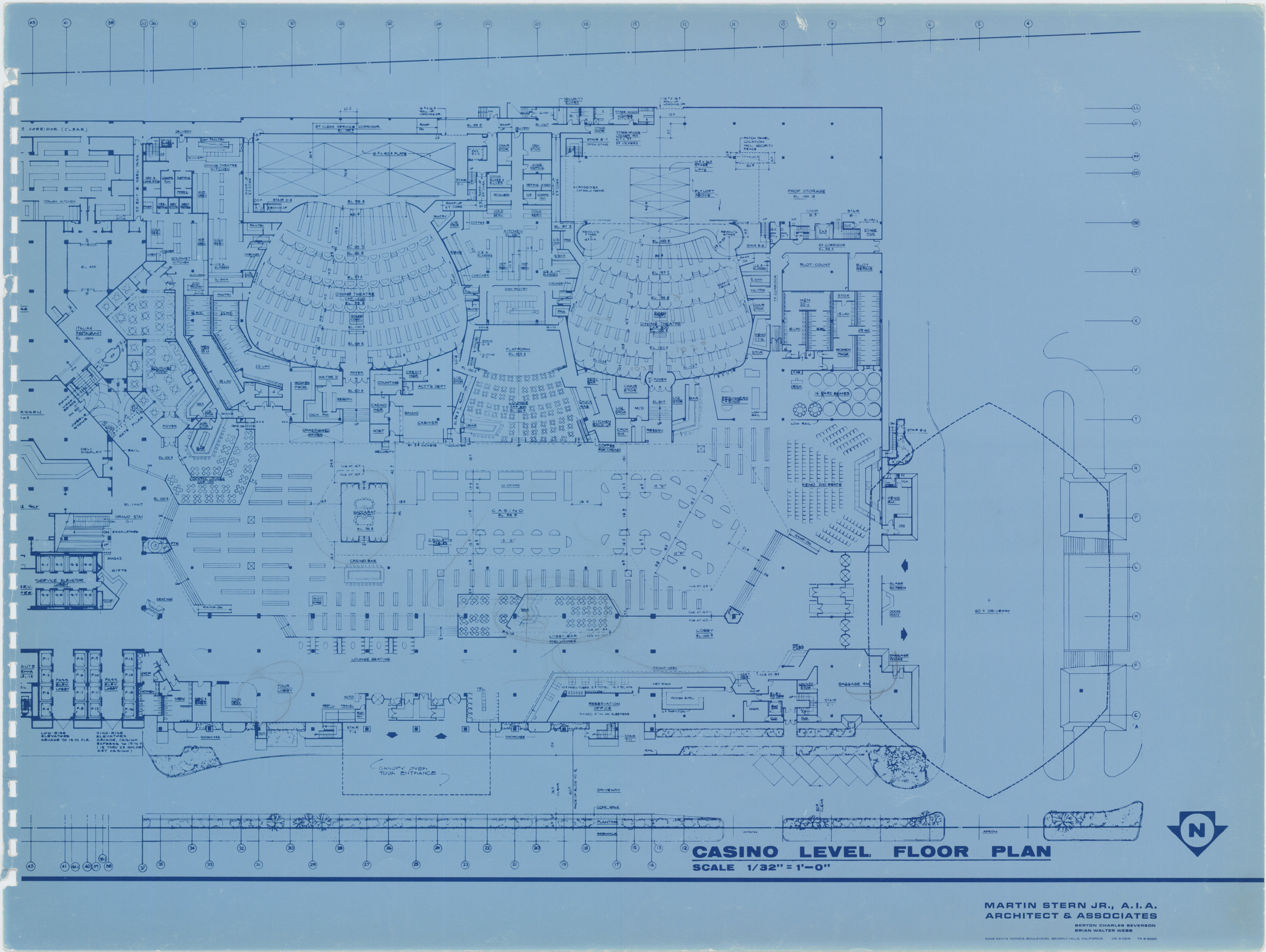 Proposal for the MGM Grand Hotel (Las Vegas), circa 1972, image 6