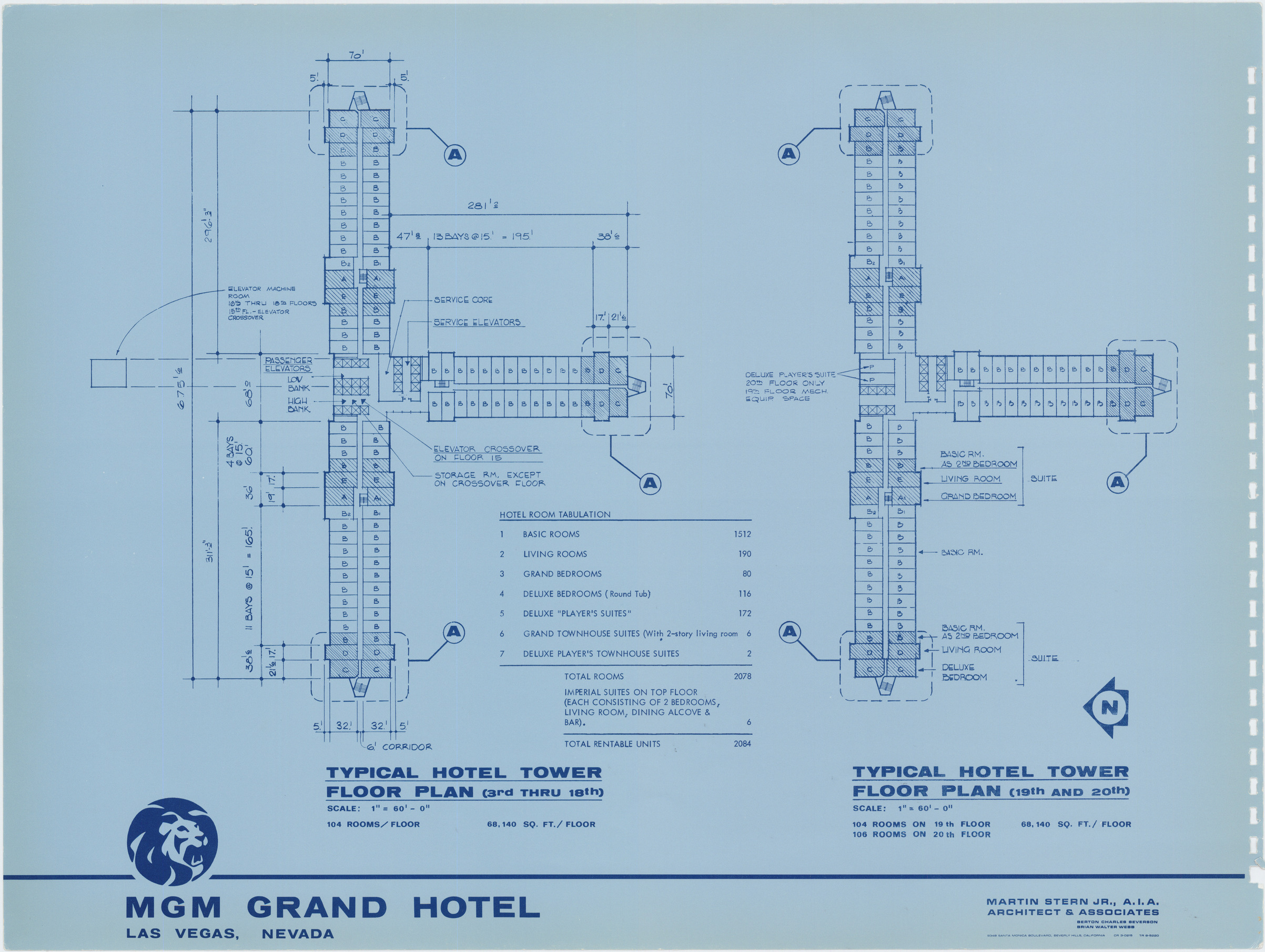 Proposal for the MGM Grand Hotel (Las Vegas), circa 1972, image 11