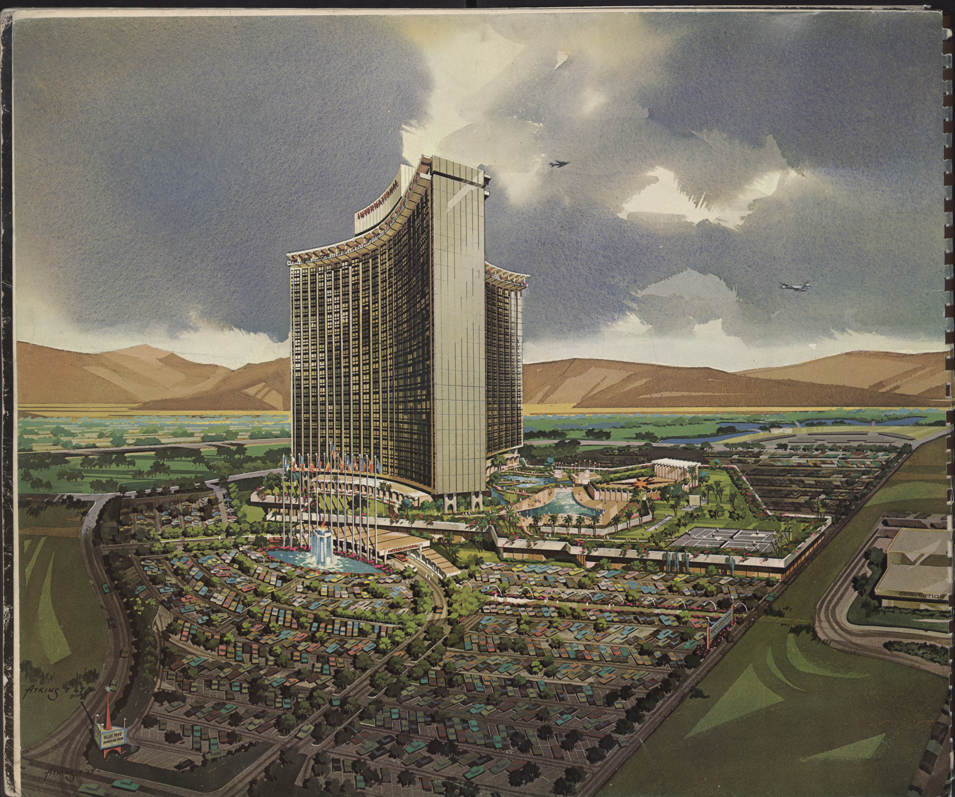 Proposal for the International Hotel (Las Vegas), circa 1968, image 2