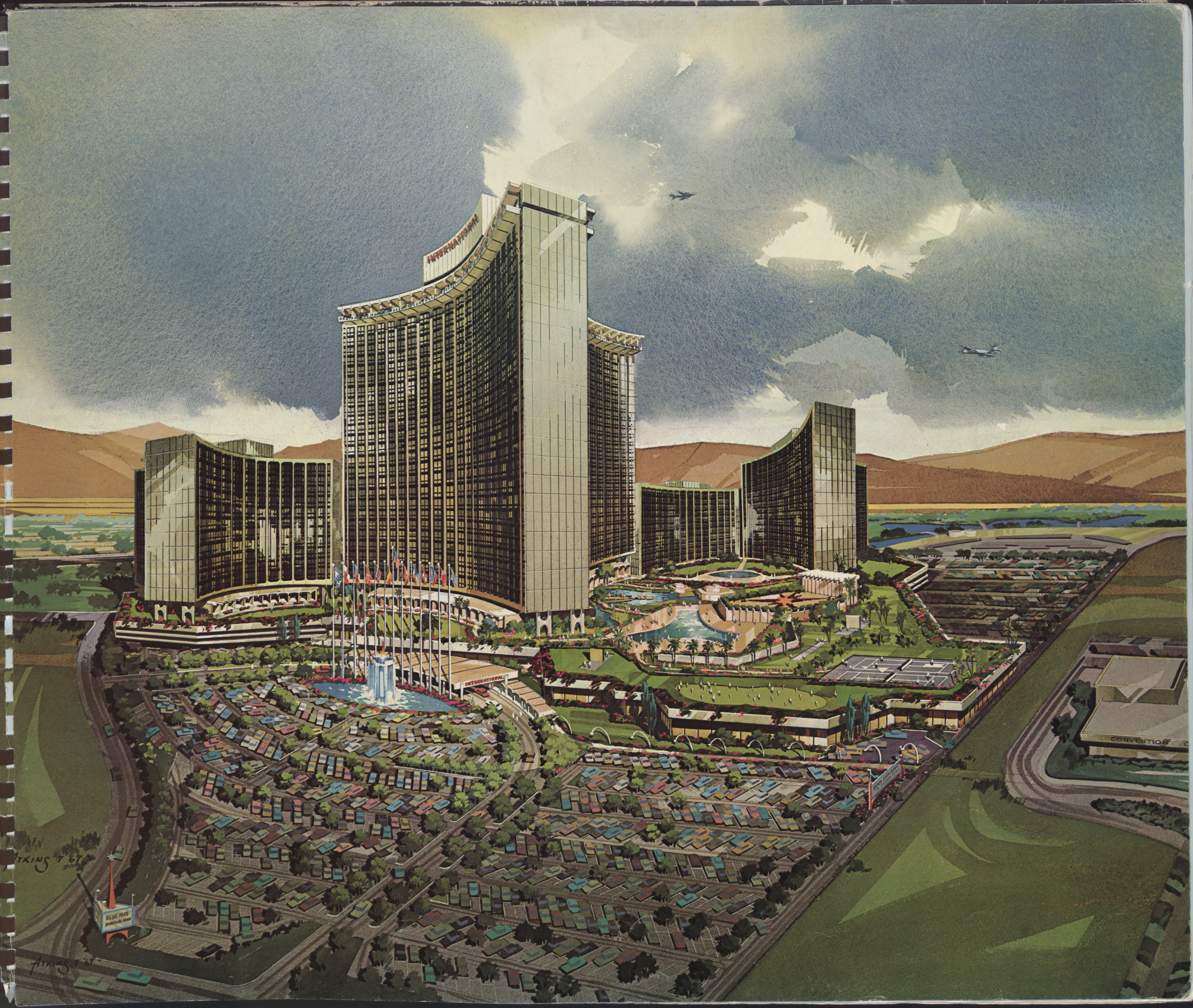 Proposal for the International Hotel (Las Vegas), circa 1968, image 3