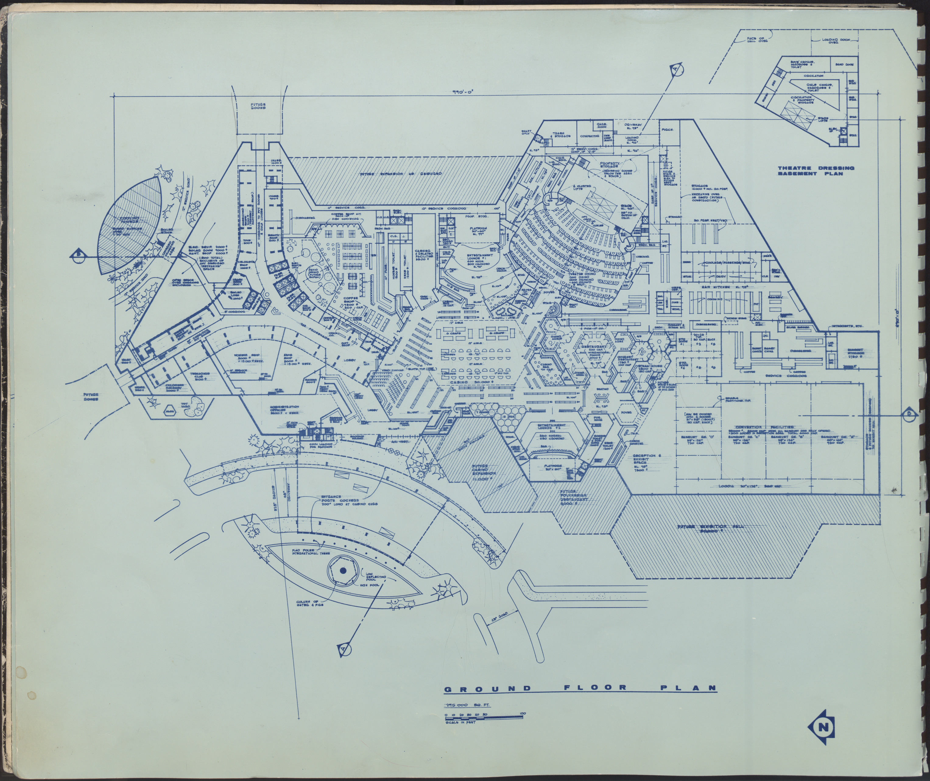 Proposal for the International Hotel (Las Vegas), circa 1968, image 6