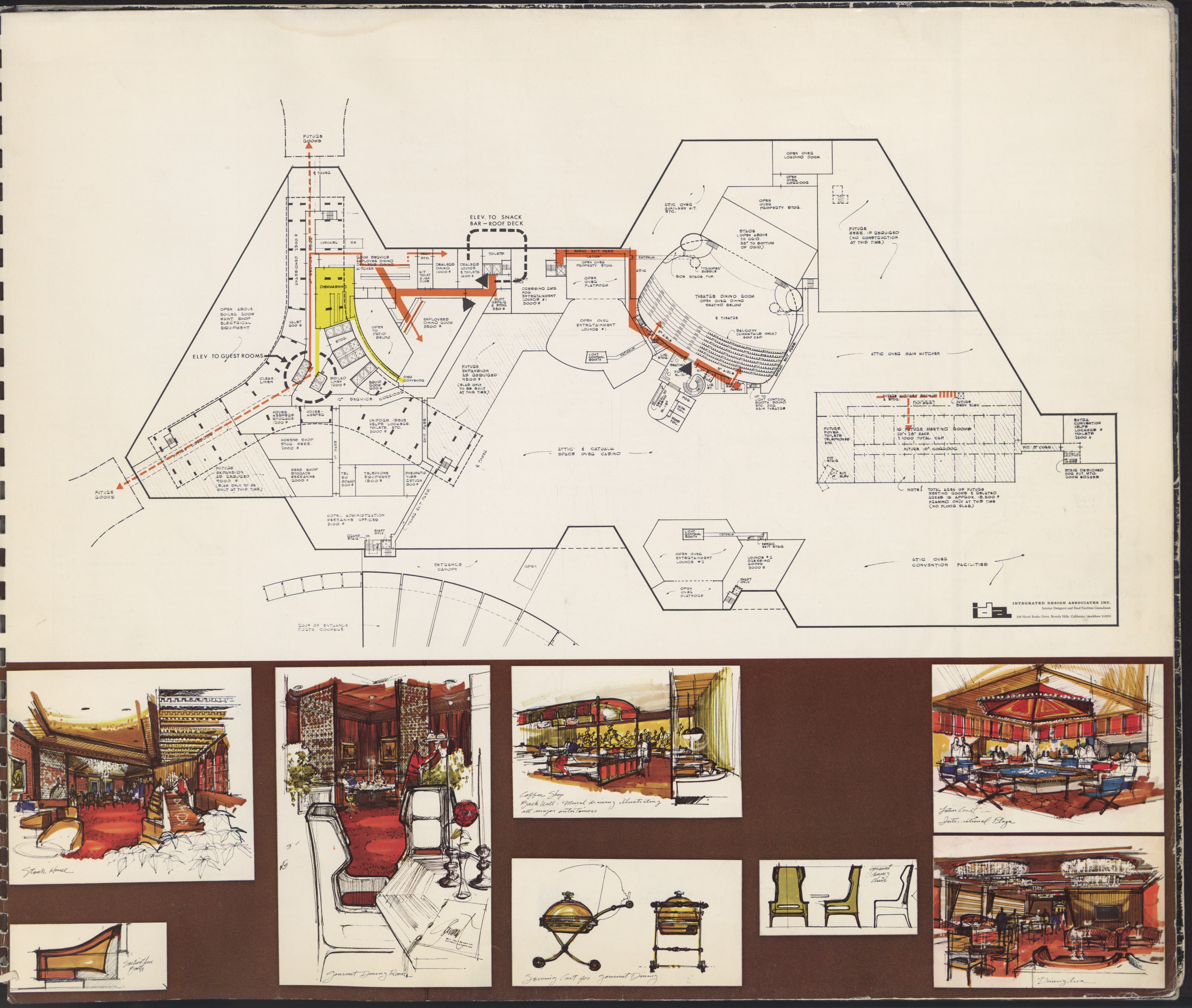 Proposal for the International Hotel (Las Vegas), circa 1968, image 19