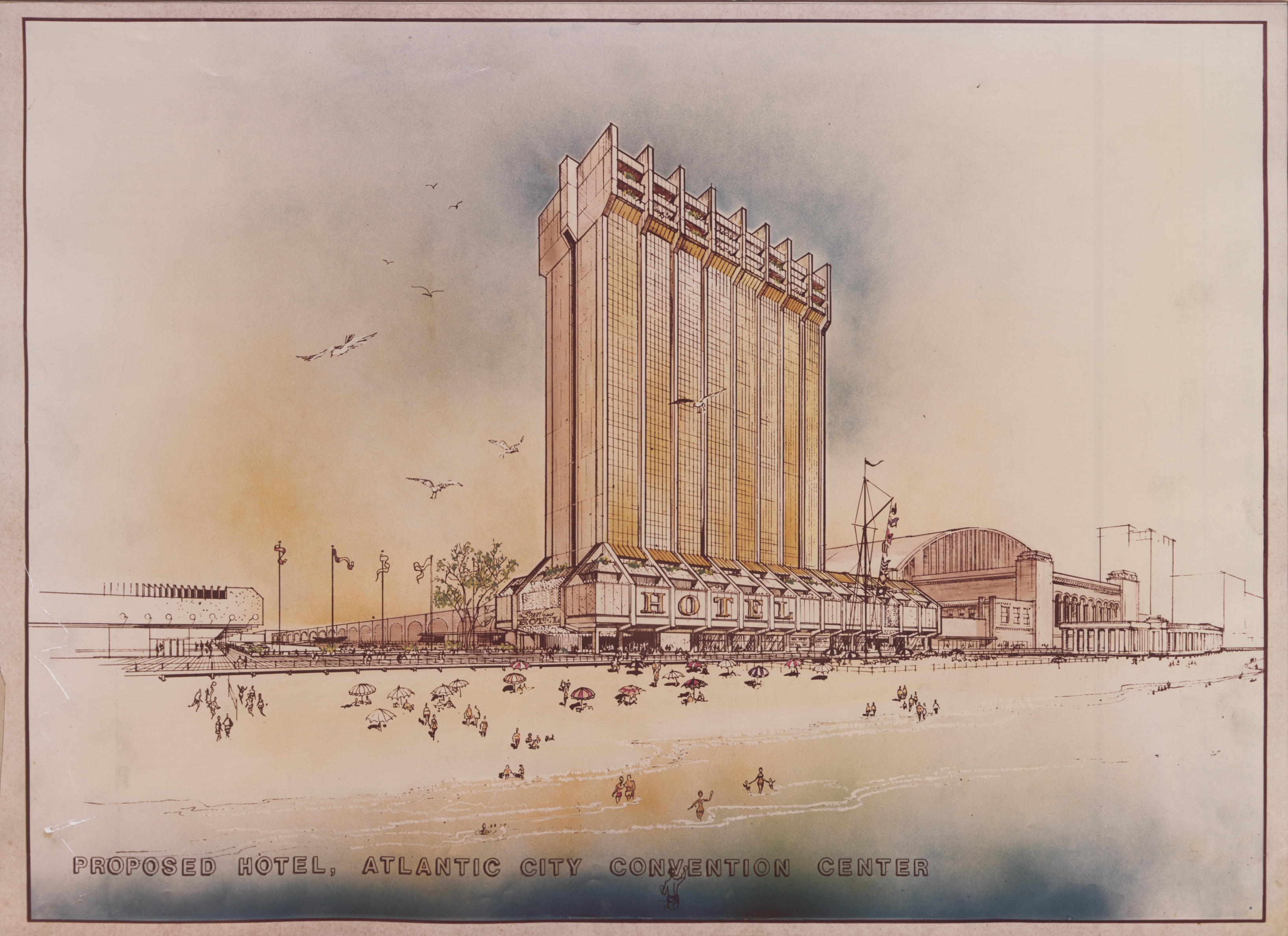 Proposed Hotel, Atlantic City Convention Center, image 1