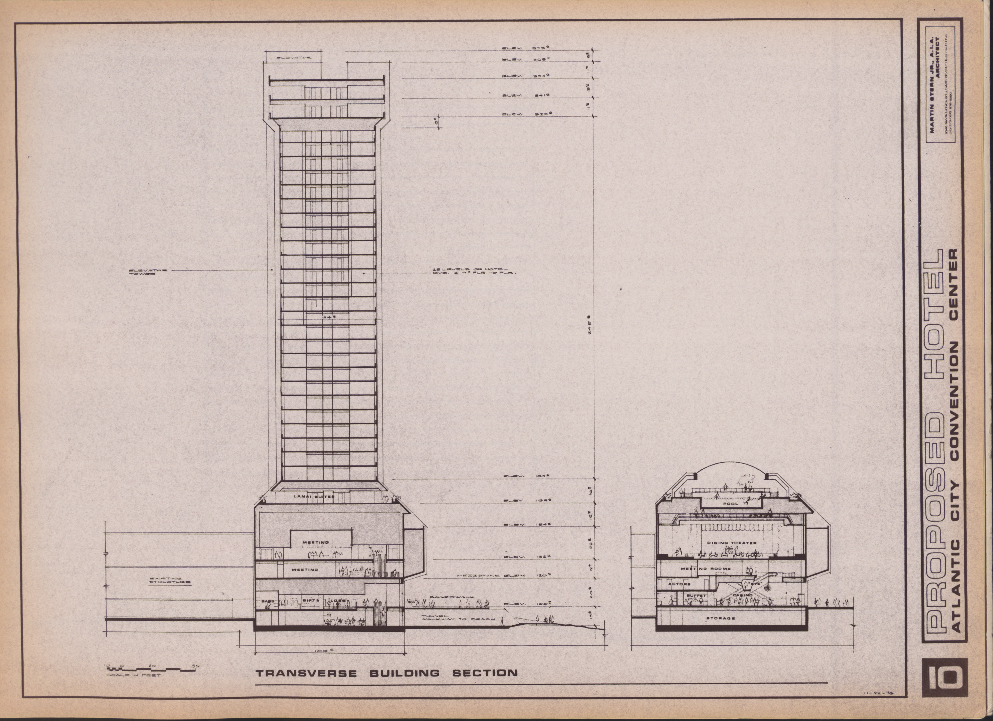Proposed Hotel, Atlantic City Convention Center, image 10