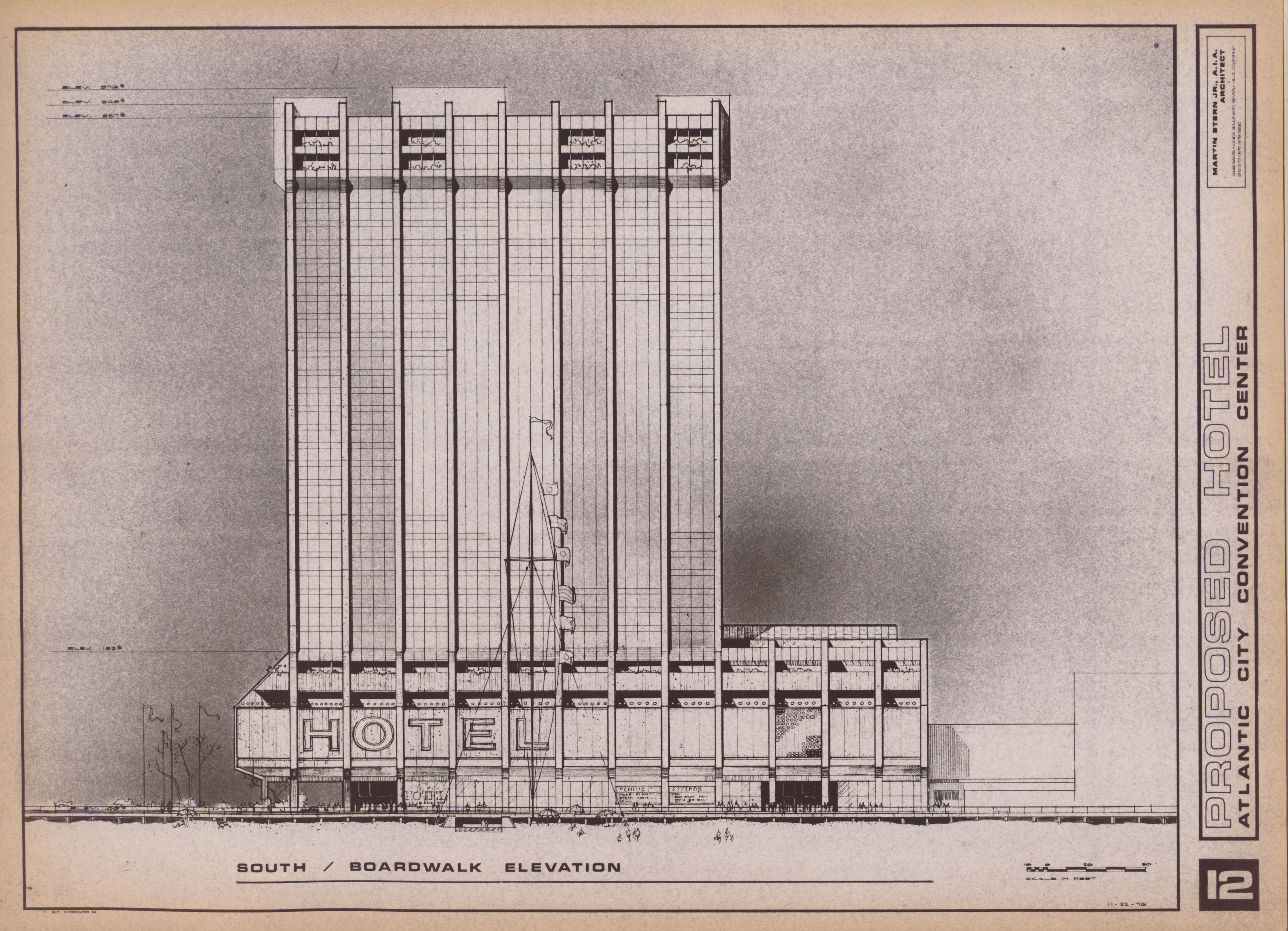Proposed Hotel, Atlantic City Convention Center, image 12
