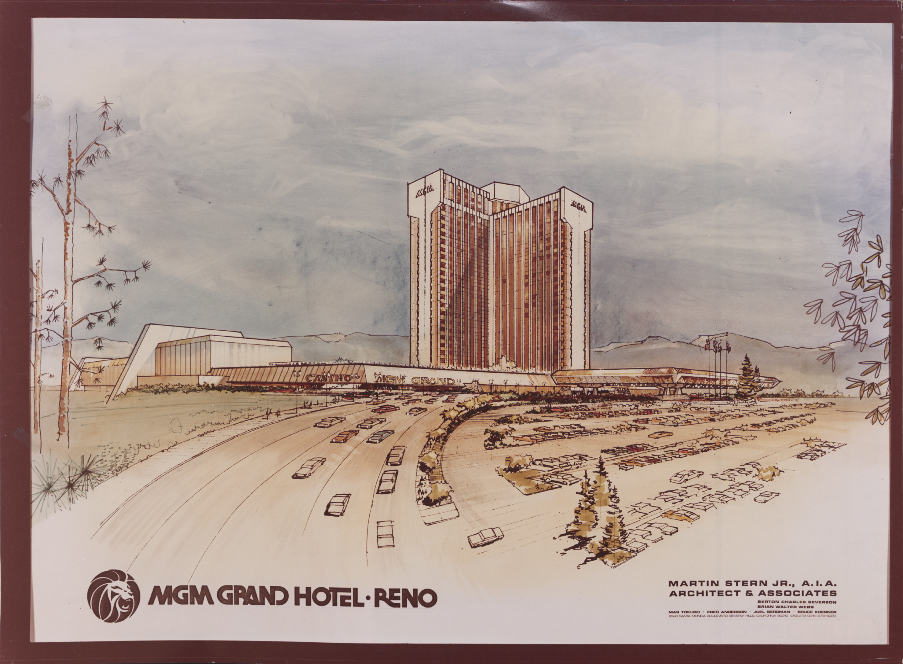 MGM Grand Hotel Reno Proposal, front cover
