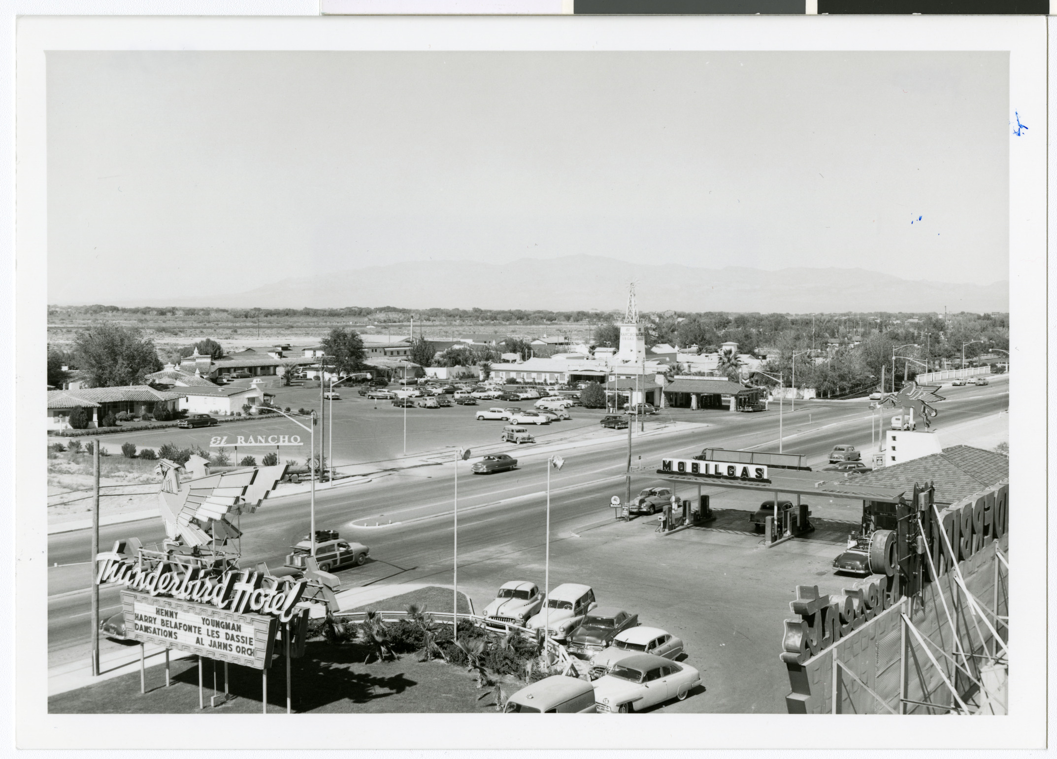 Photograph of Highway 91 (Las Vegas), circa early 1950s