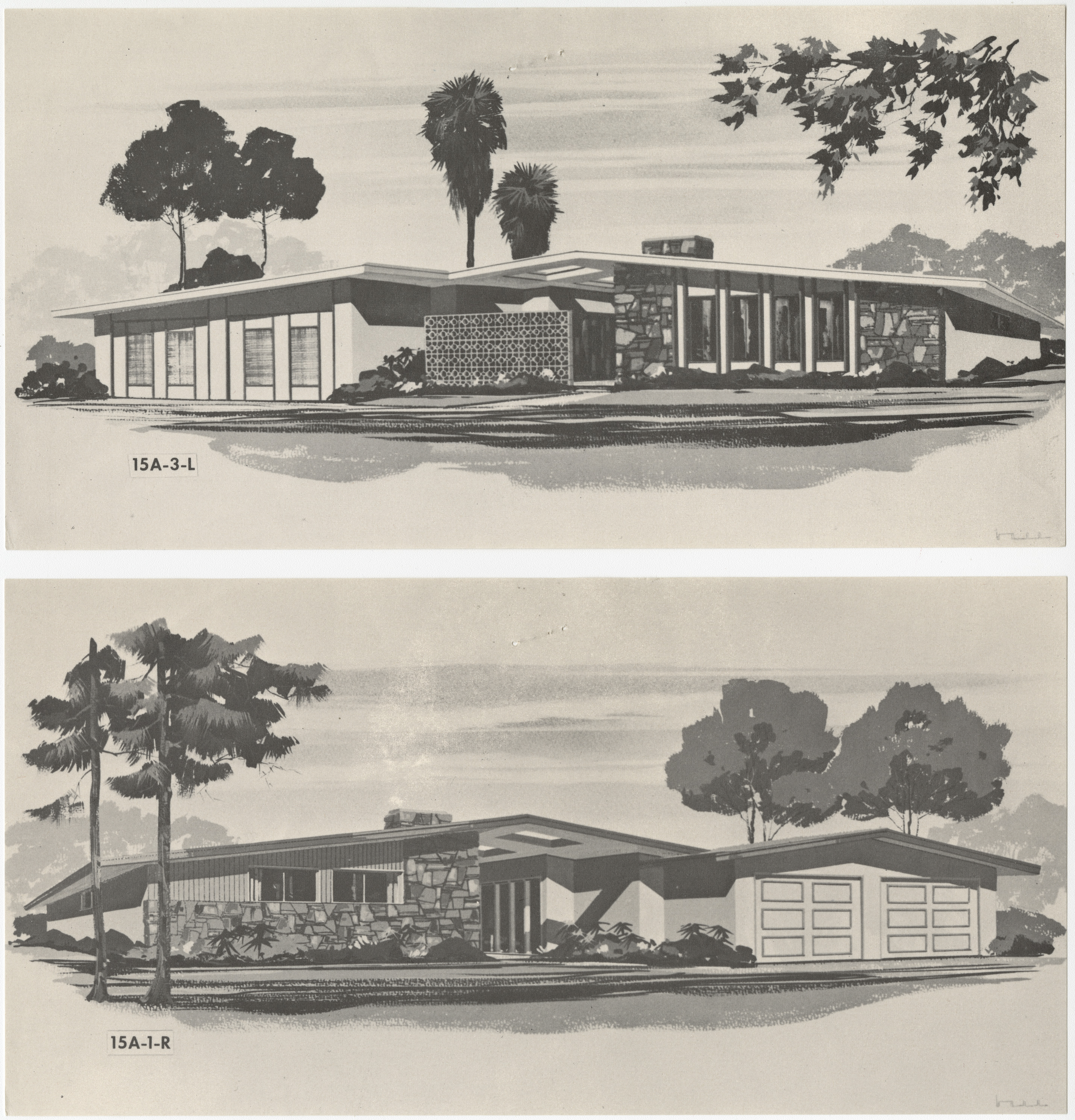 Sales material for the Granada model home in the El Encanto development, Las Vegas, Nevada, 1967-1969, side 2